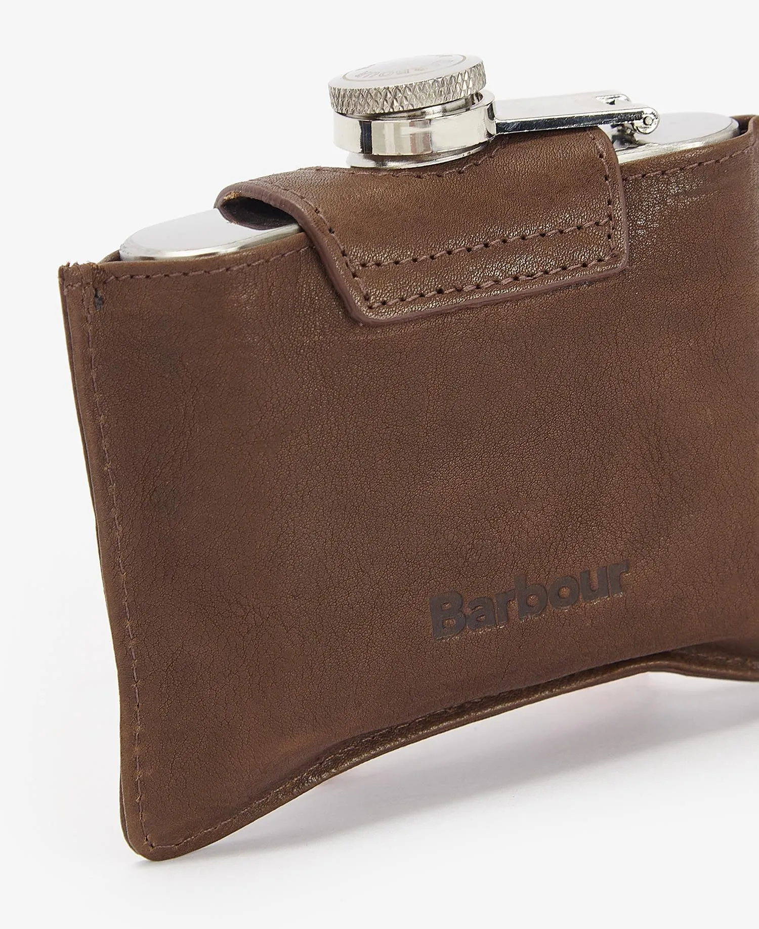Barbour 4oz Hinged Hip-Flask