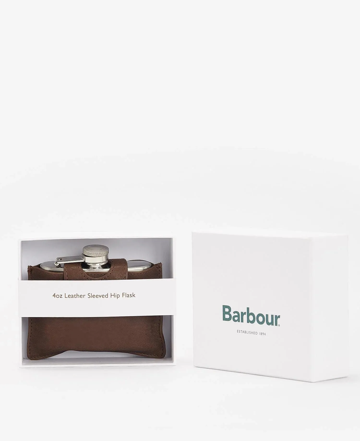Barbour 4oz Hinged Hip-Flask