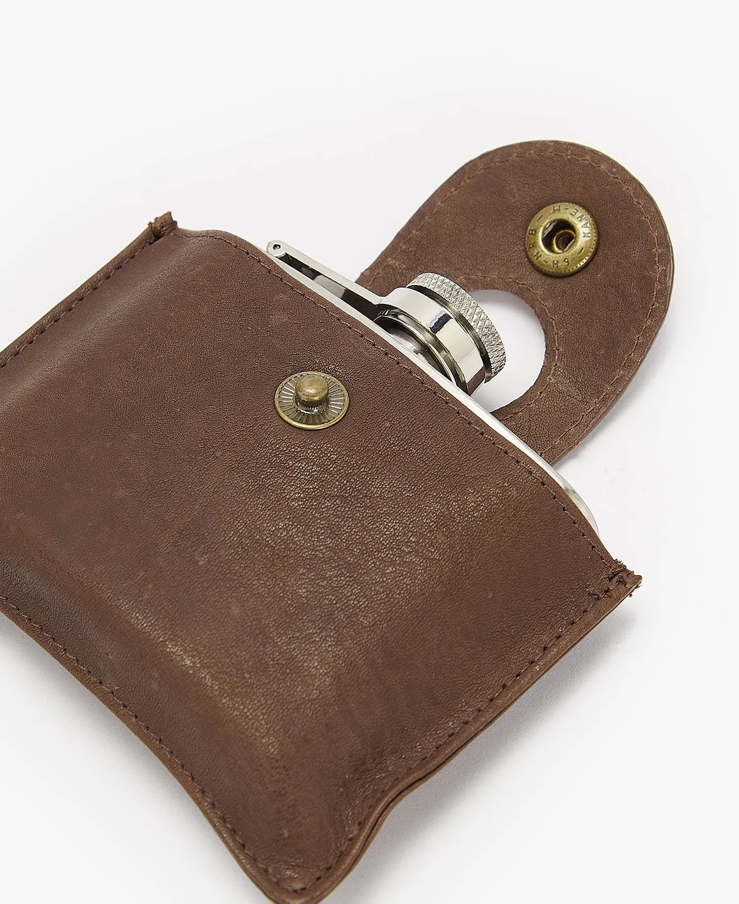 Barbour 4oz Hinged Hip-Flask