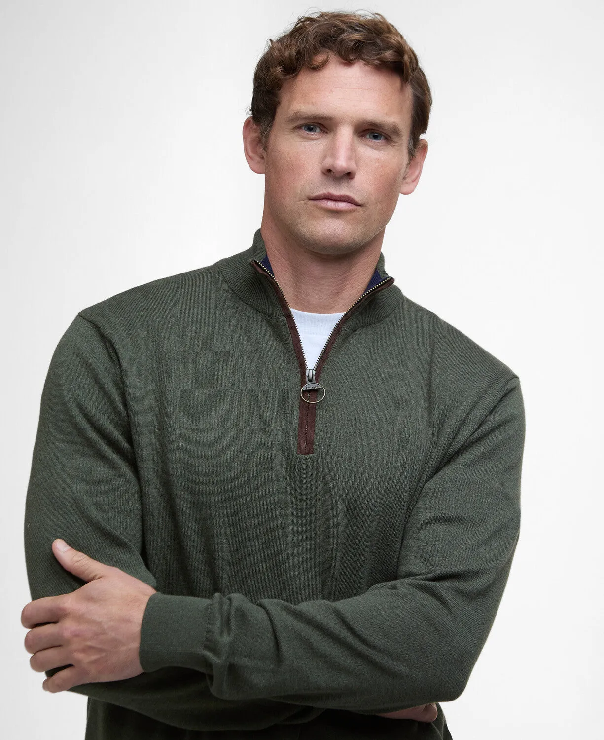 Barbour Bayfield Knitted Half-Zip Jumper