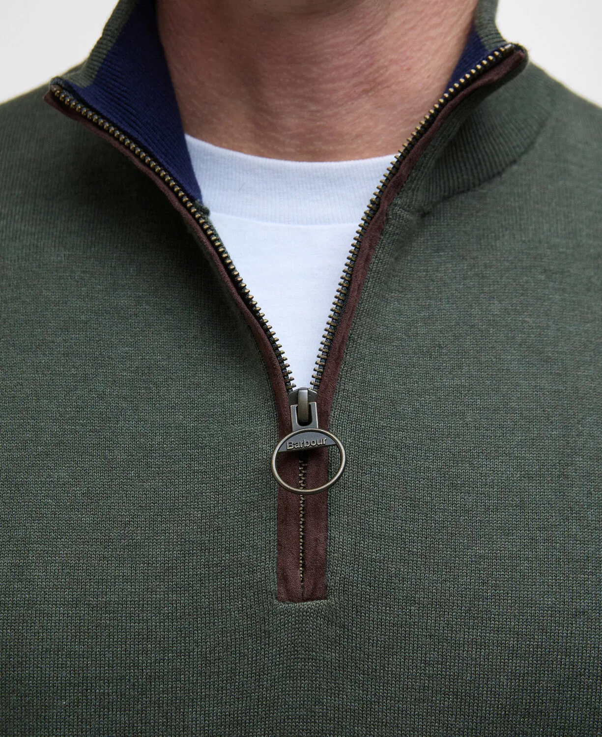 Barbour Bayfield Knitted Half-Zip Jumper