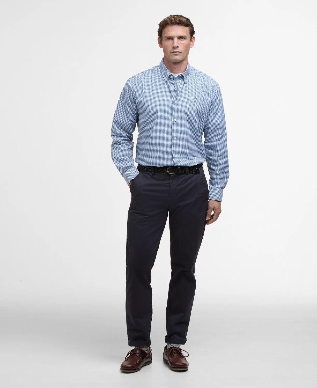 Barbour Finwell Gingham Tailored Fit Shirt