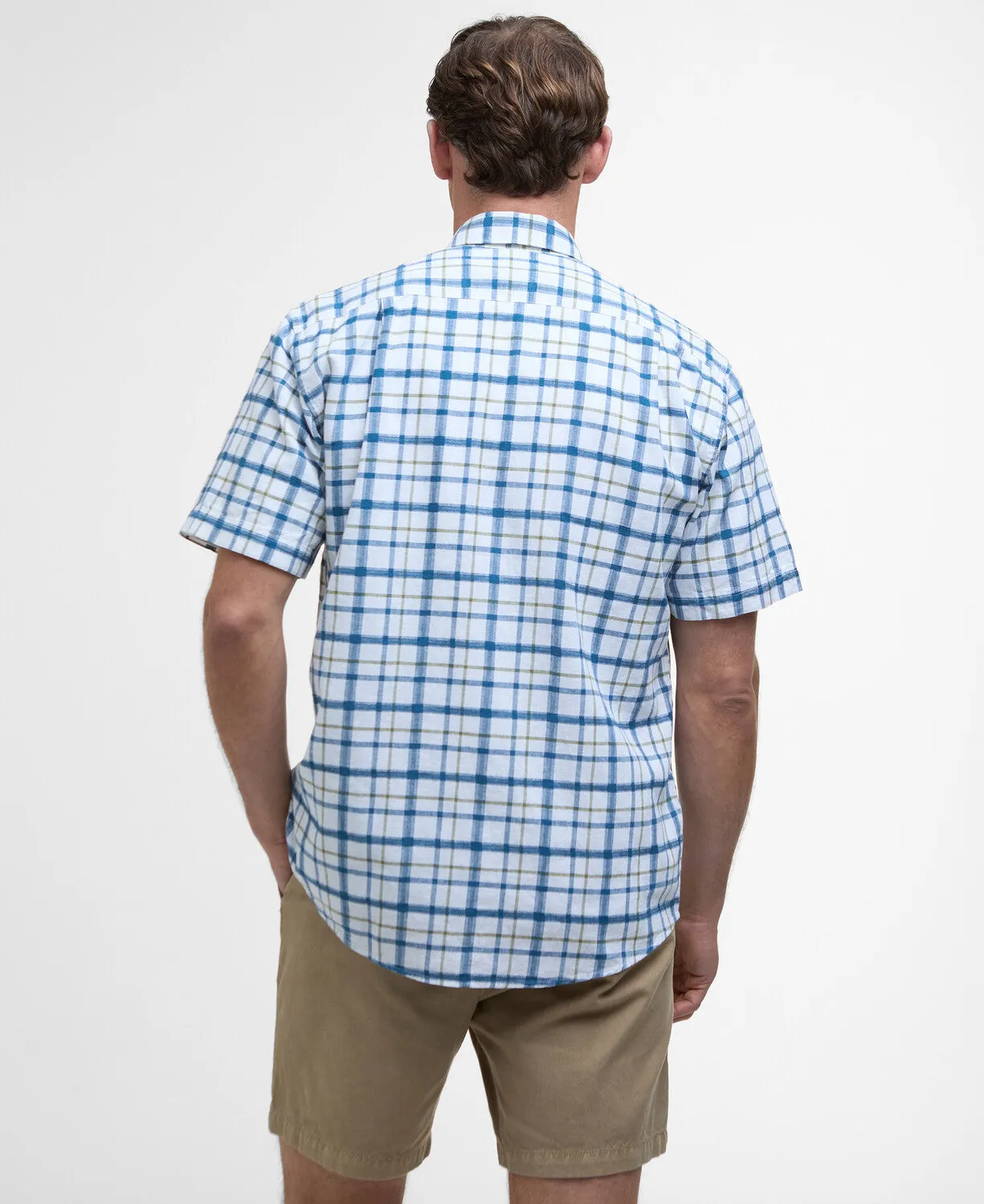 Barbour Glover Short Sleeve Linen Blend Shirt