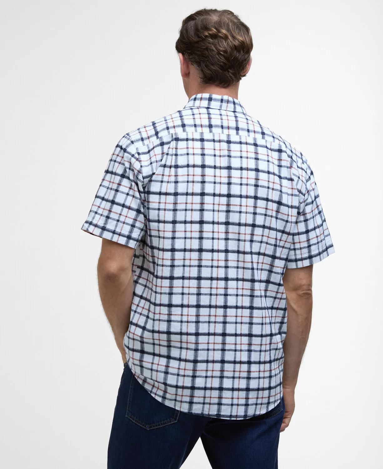 Barbour Glover Short Sleeve Linen Blend Shirt