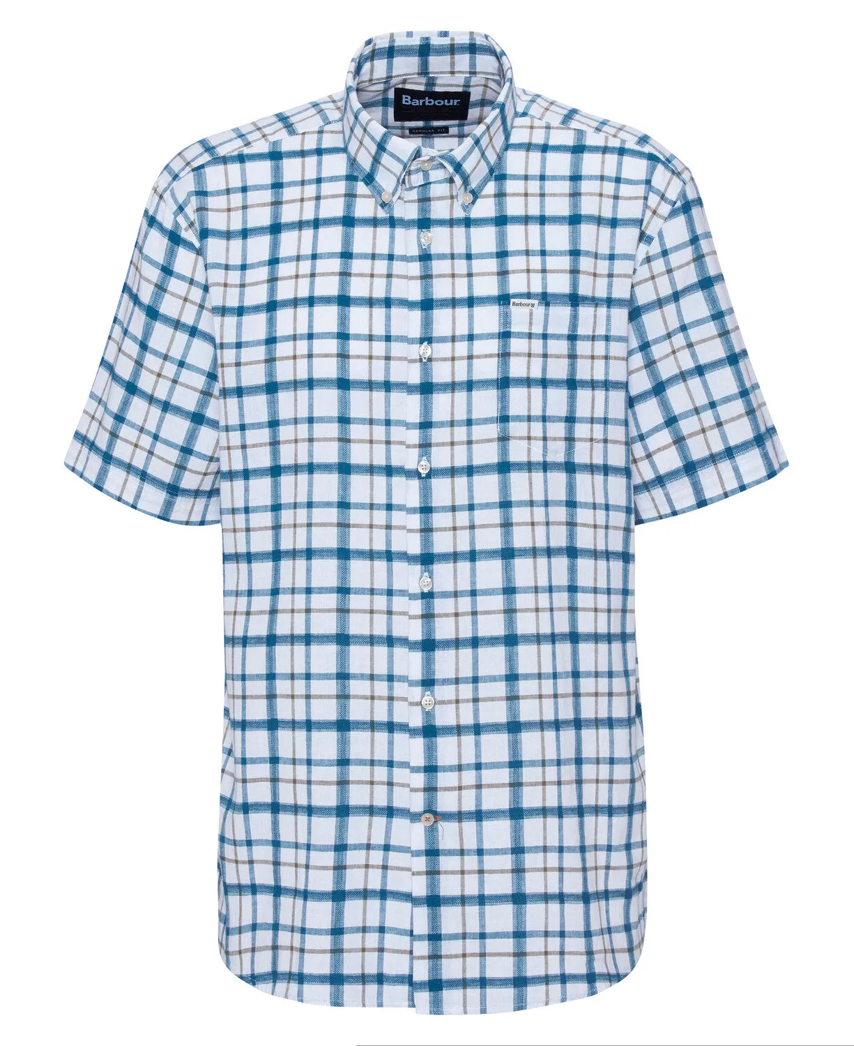 Barbour Glover Short Sleeve Linen Blend Shirt