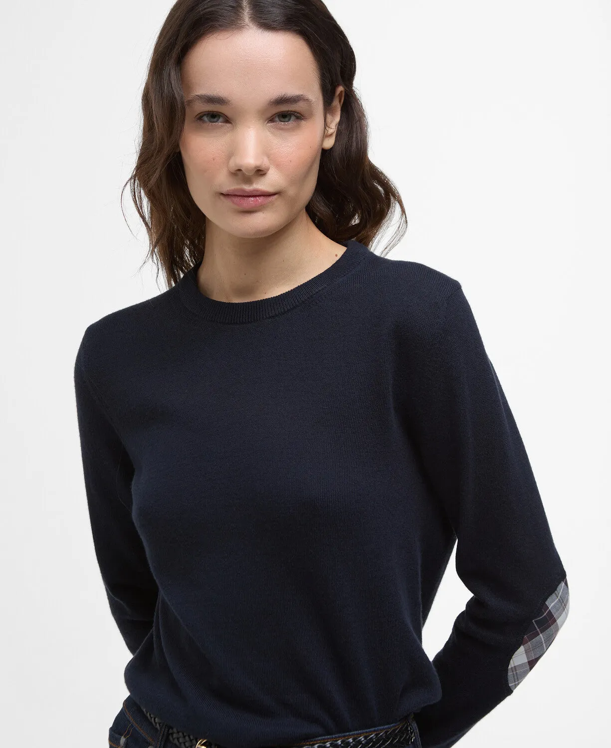 Barbour Lavender Knitted Jumper
