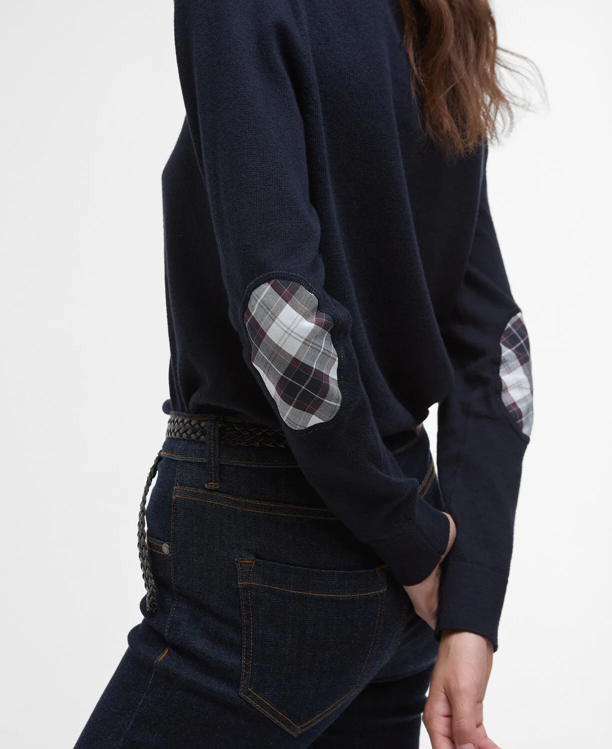 Barbour Lavender Knitted Jumper