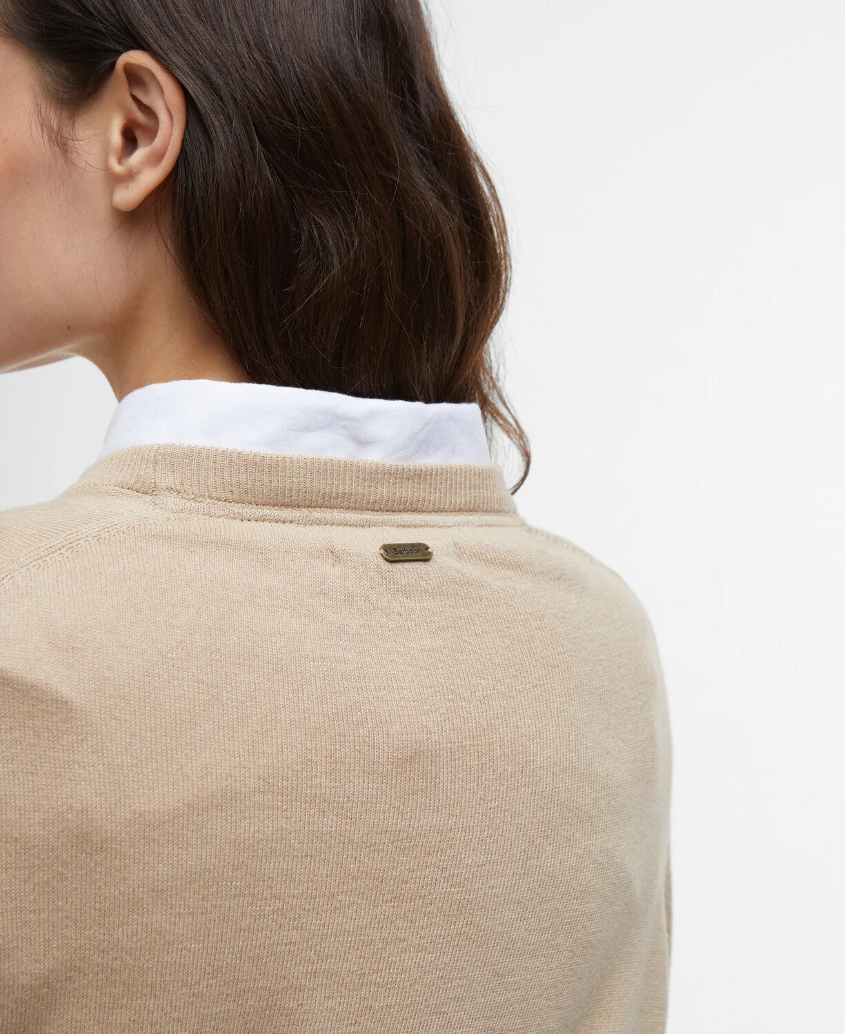 Barbour Lavender Knitted Jumper