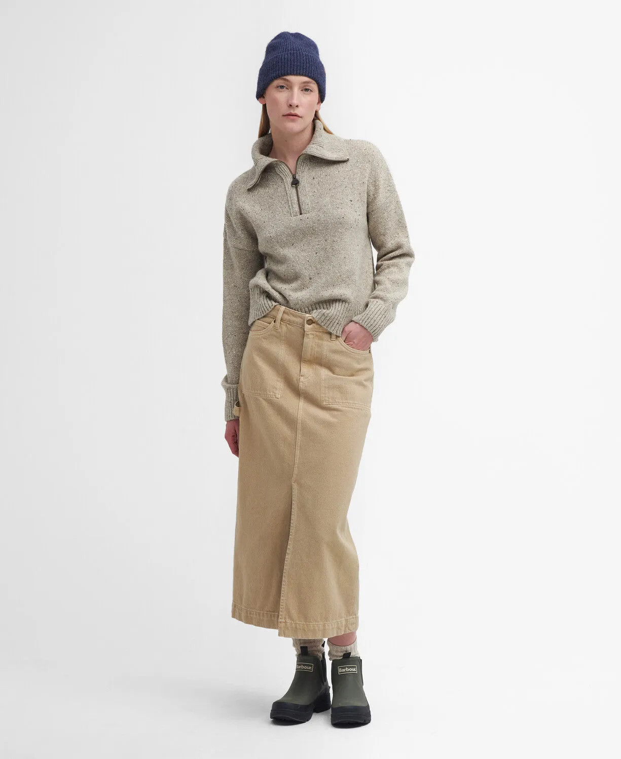 Barbour Lavensdale Half-Zip Knitted Jumper