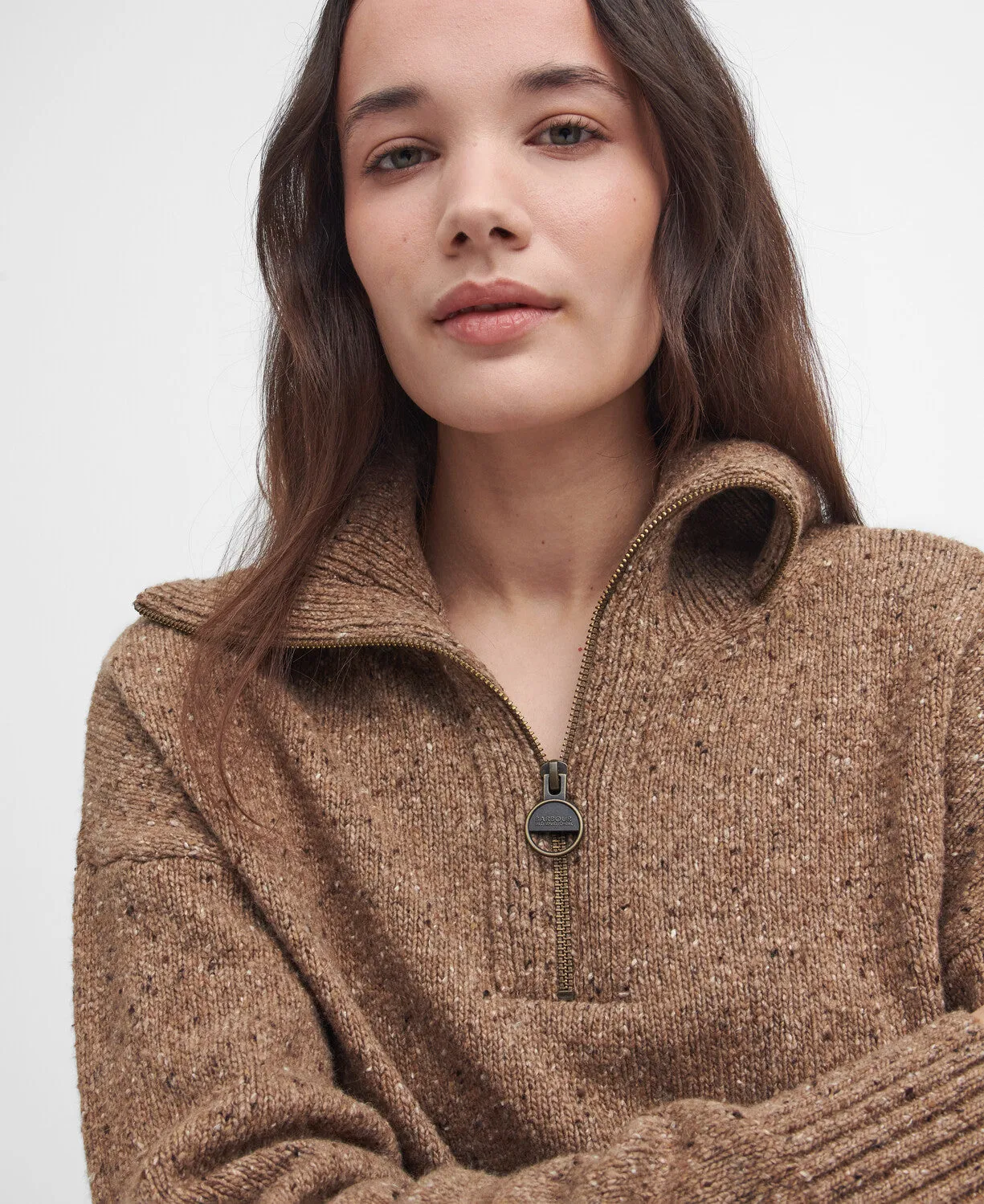 Barbour Lavensdale Half-Zip Knitted Jumper