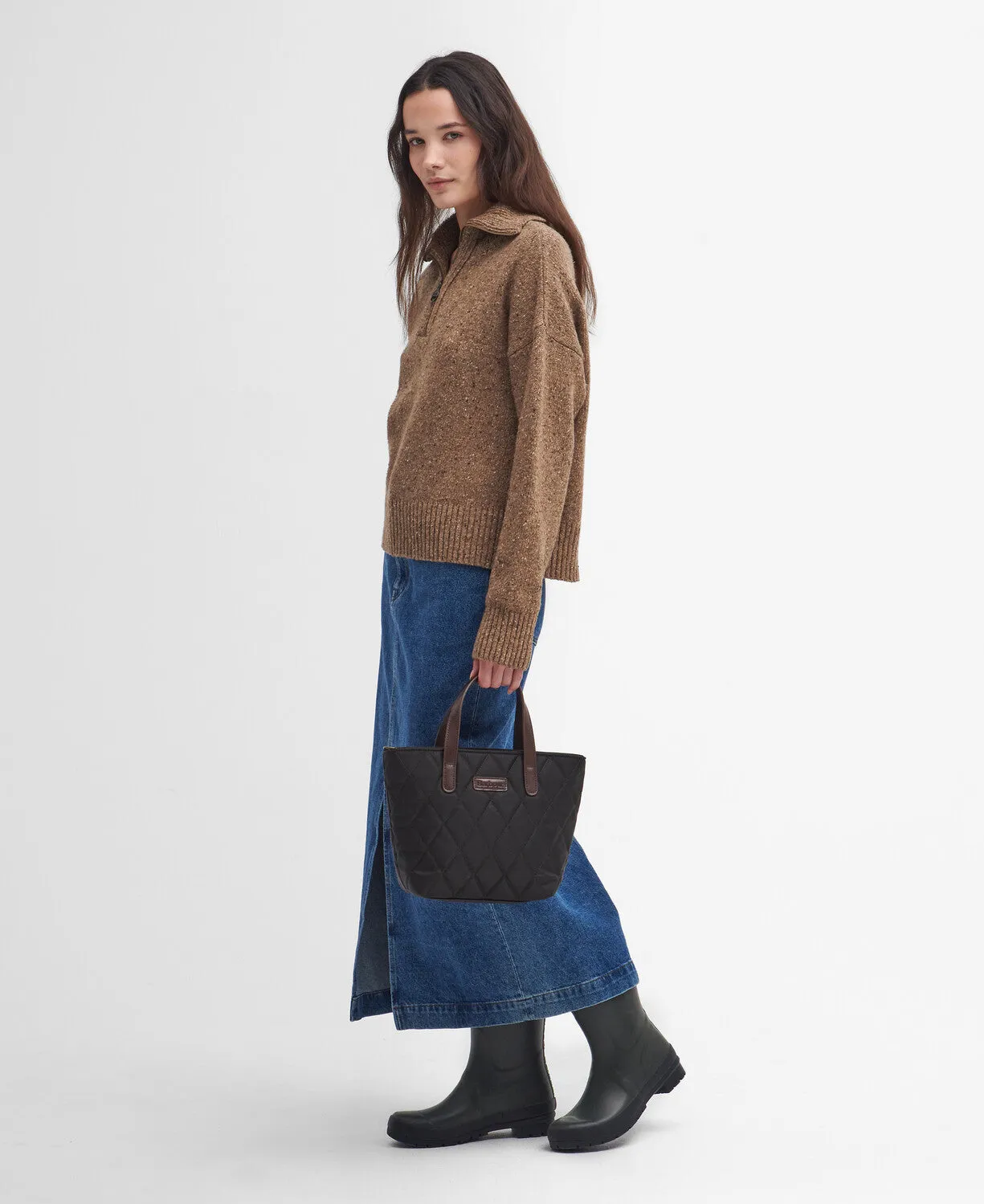 Barbour Lavensdale Half-Zip Knitted Jumper
