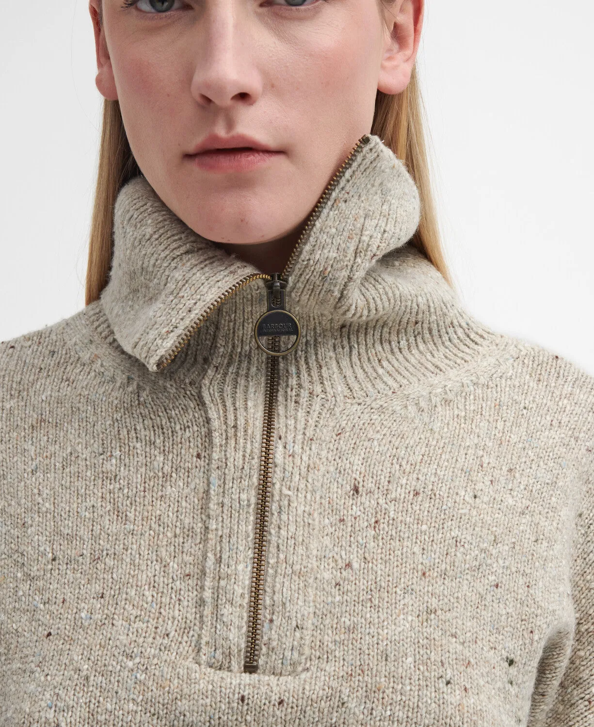 Barbour Lavensdale Half-Zip Knitted Jumper