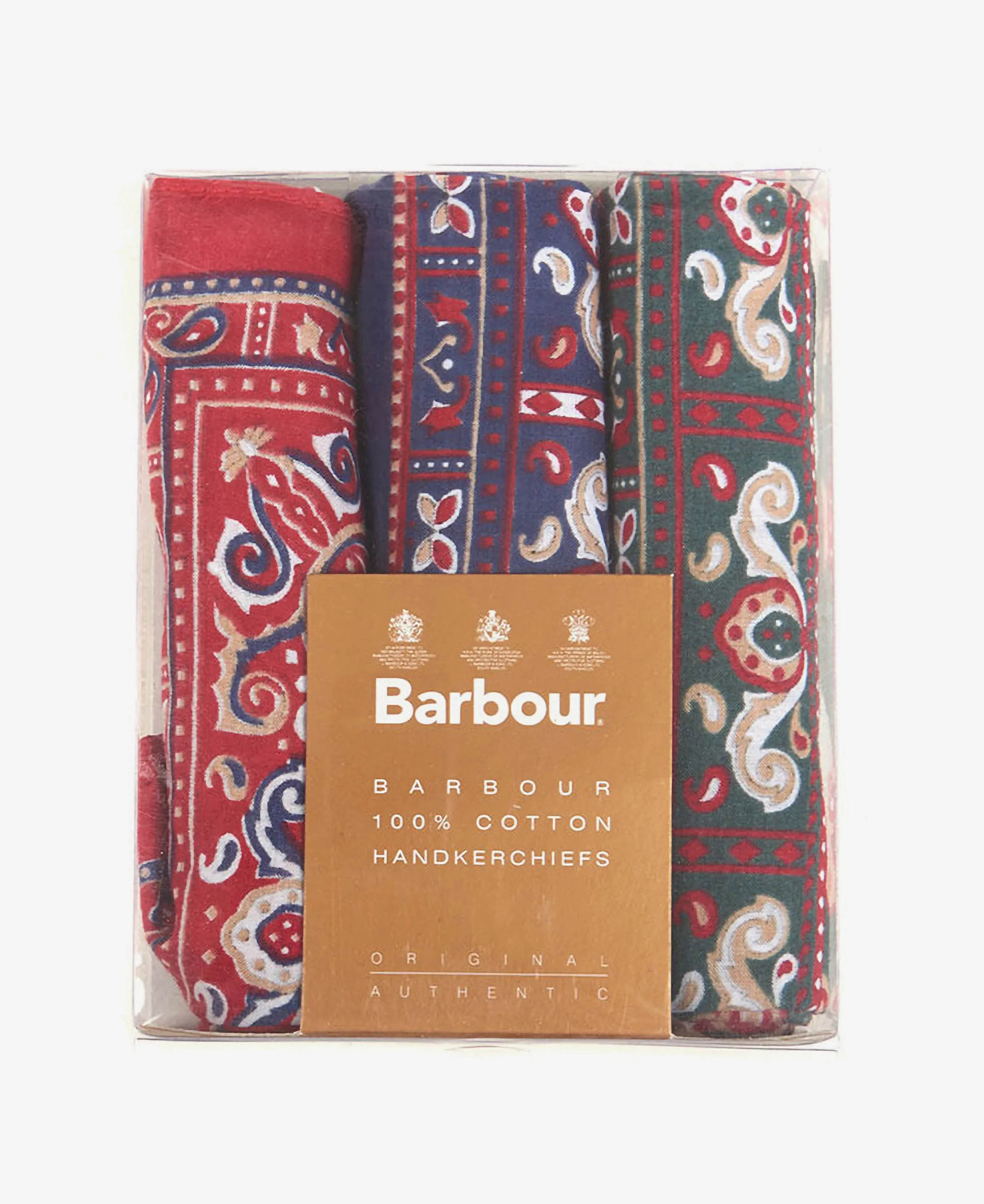 Barbour Mens Handkerchief Set