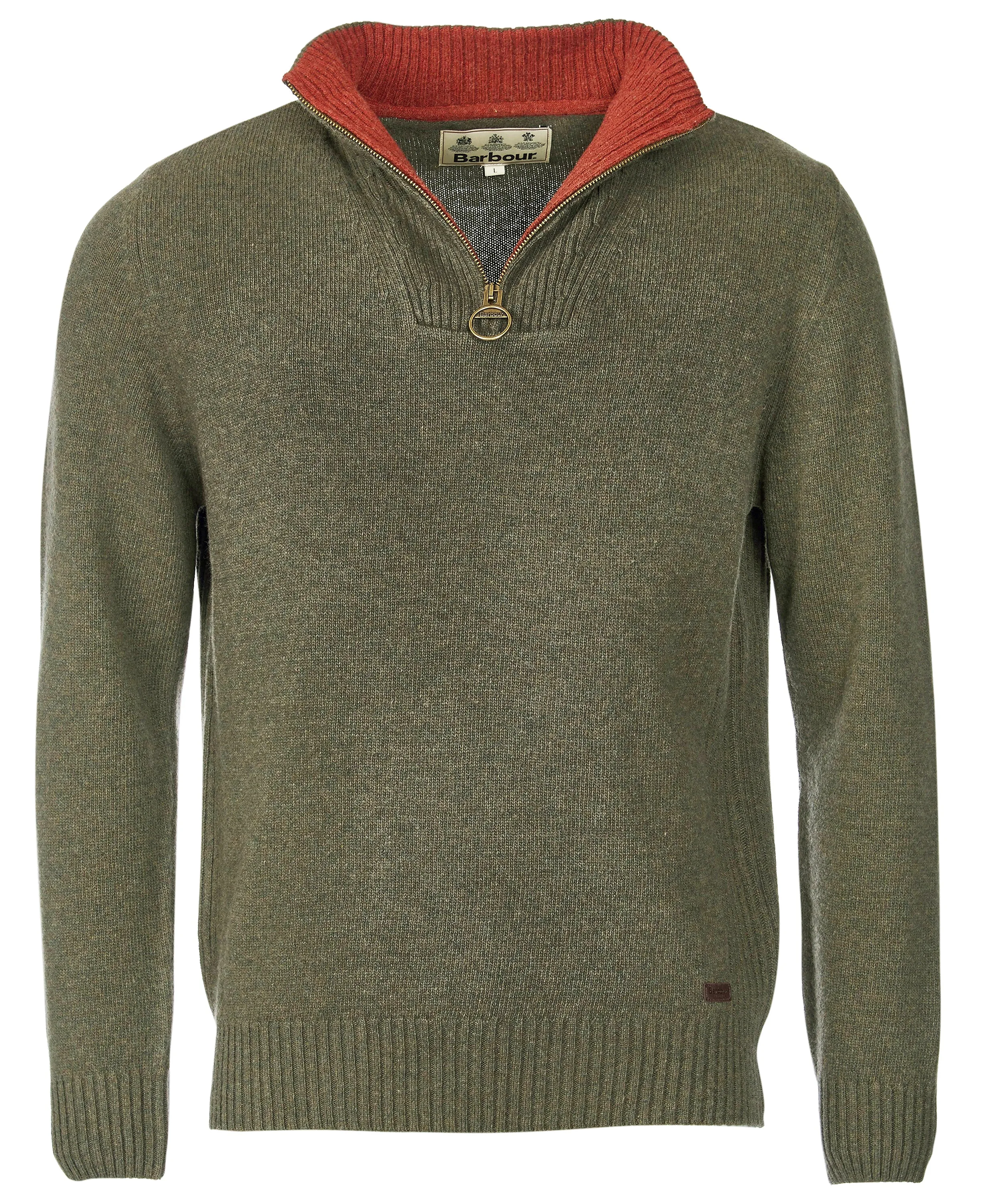 Barbour Nelson Essential Half Zip Jumper
