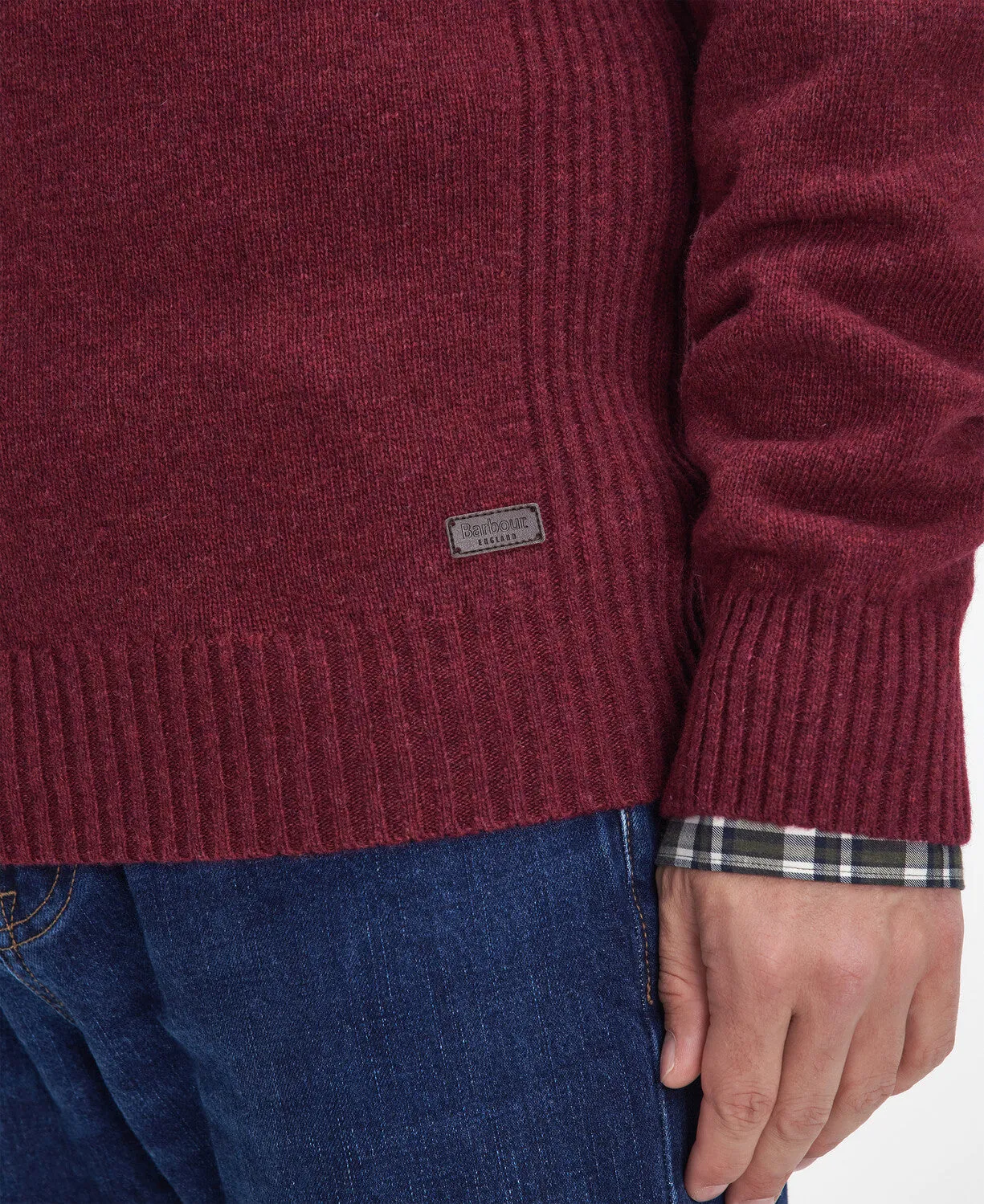 Barbour Nelson Essential Half Zip Jumper