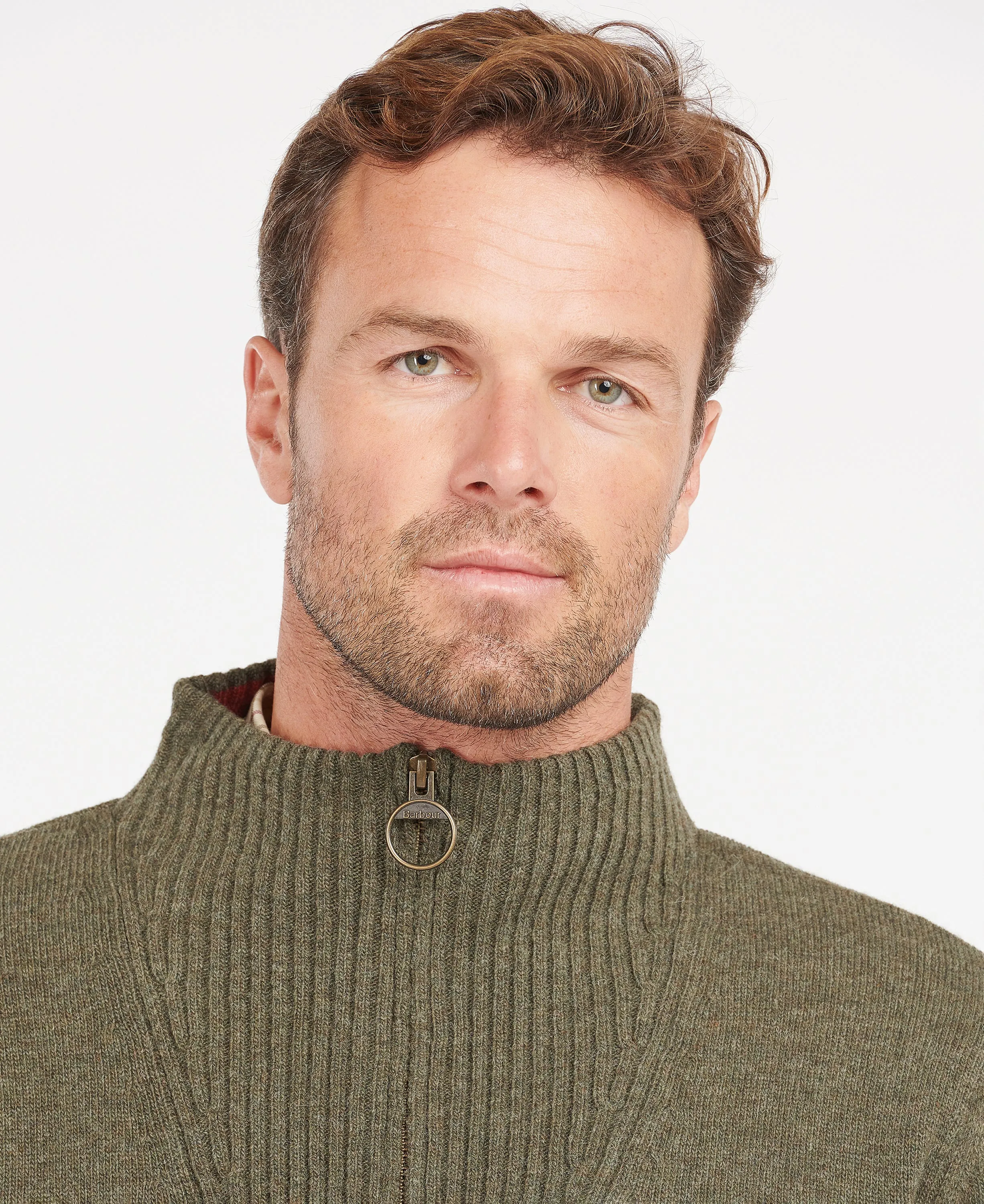 Barbour Nelson Essential Half Zip Jumper
