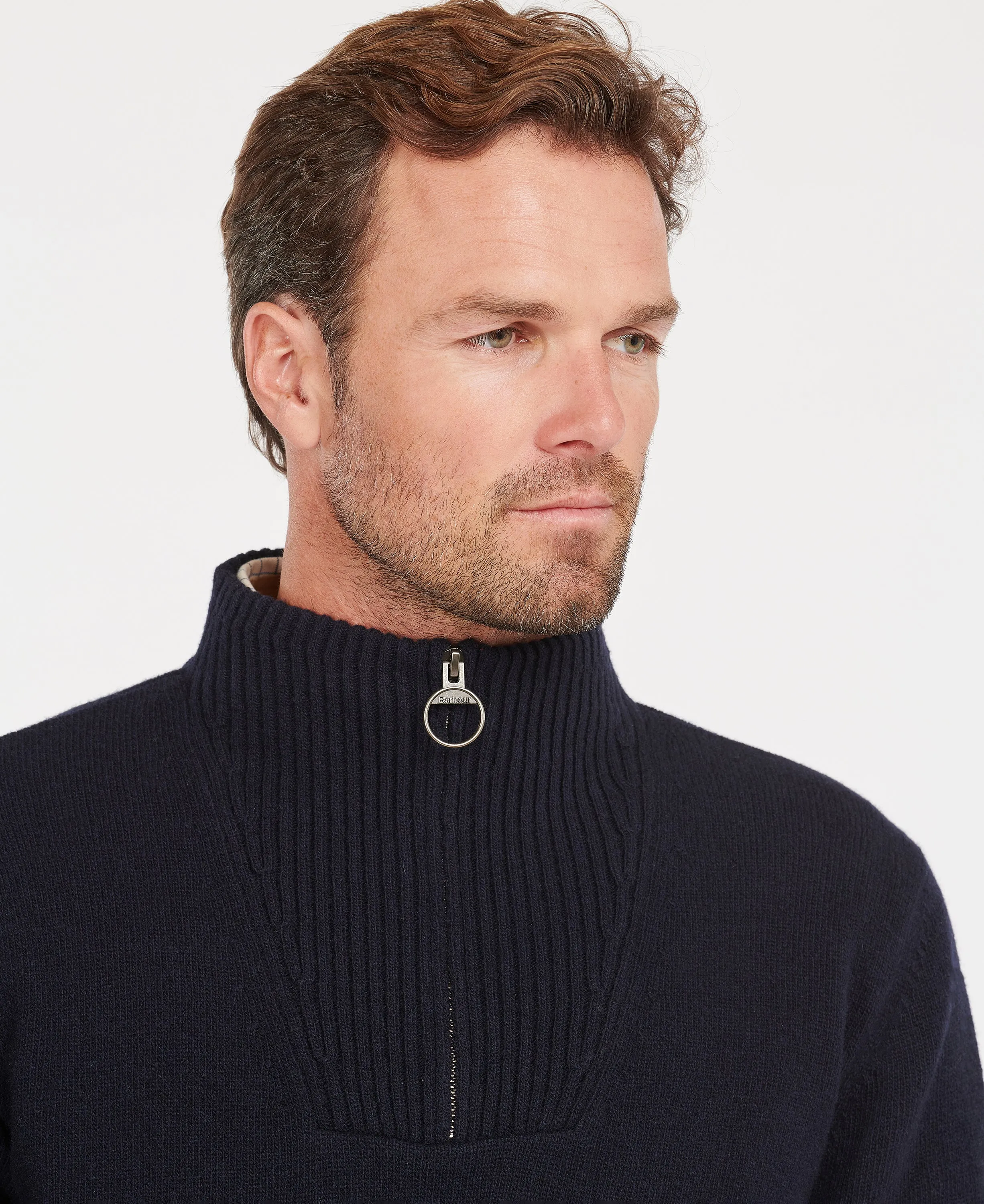 Barbour Nelson Essential Half Zip Jumper