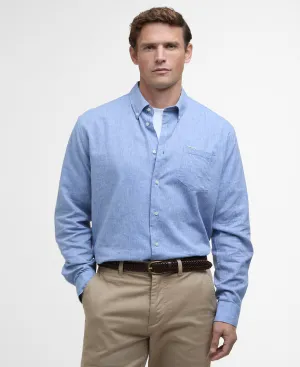 Barbour Nelson Linen Blend Regular Fit Shirt