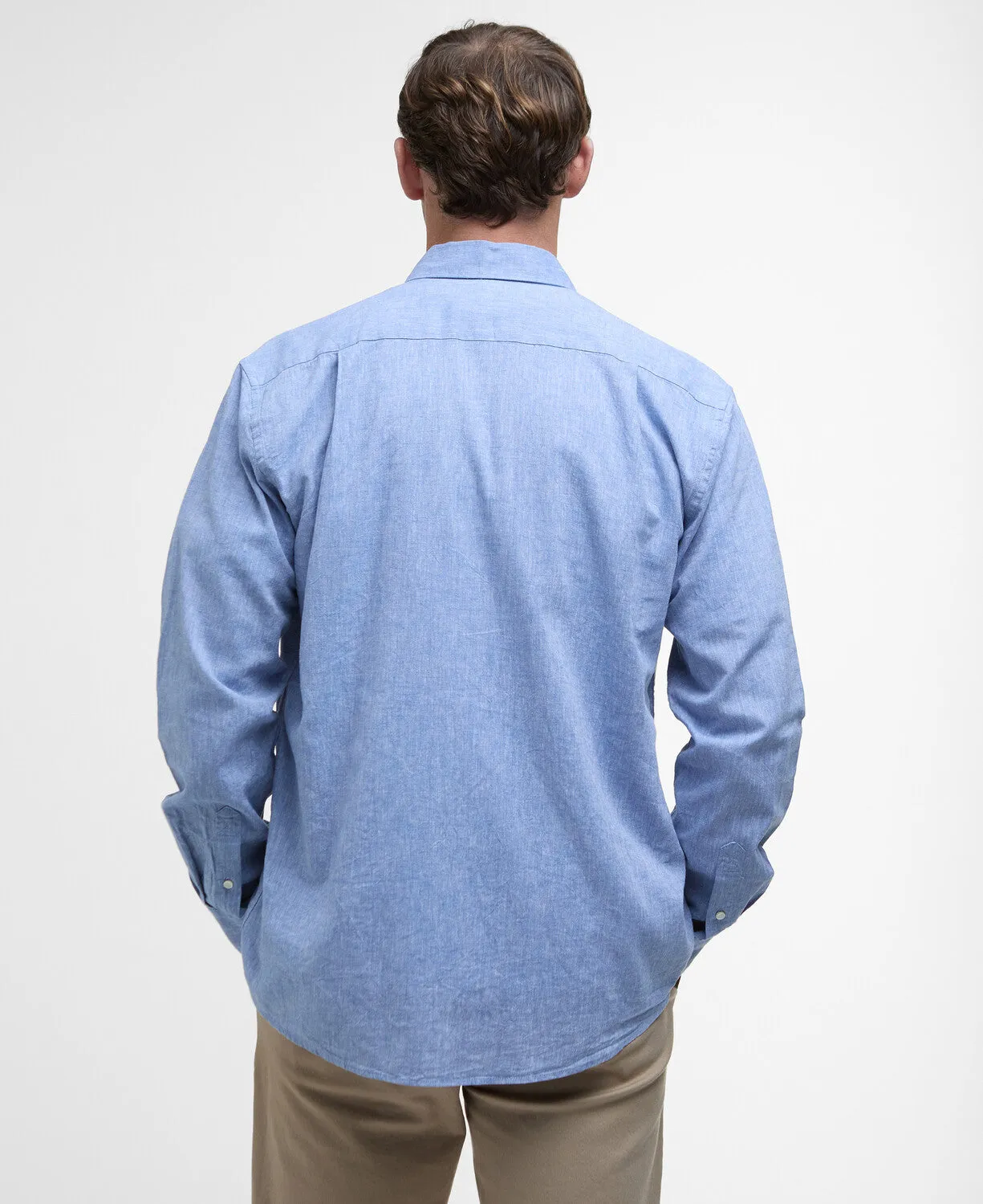 Barbour Nelson Linen Blend Regular Fit Shirt