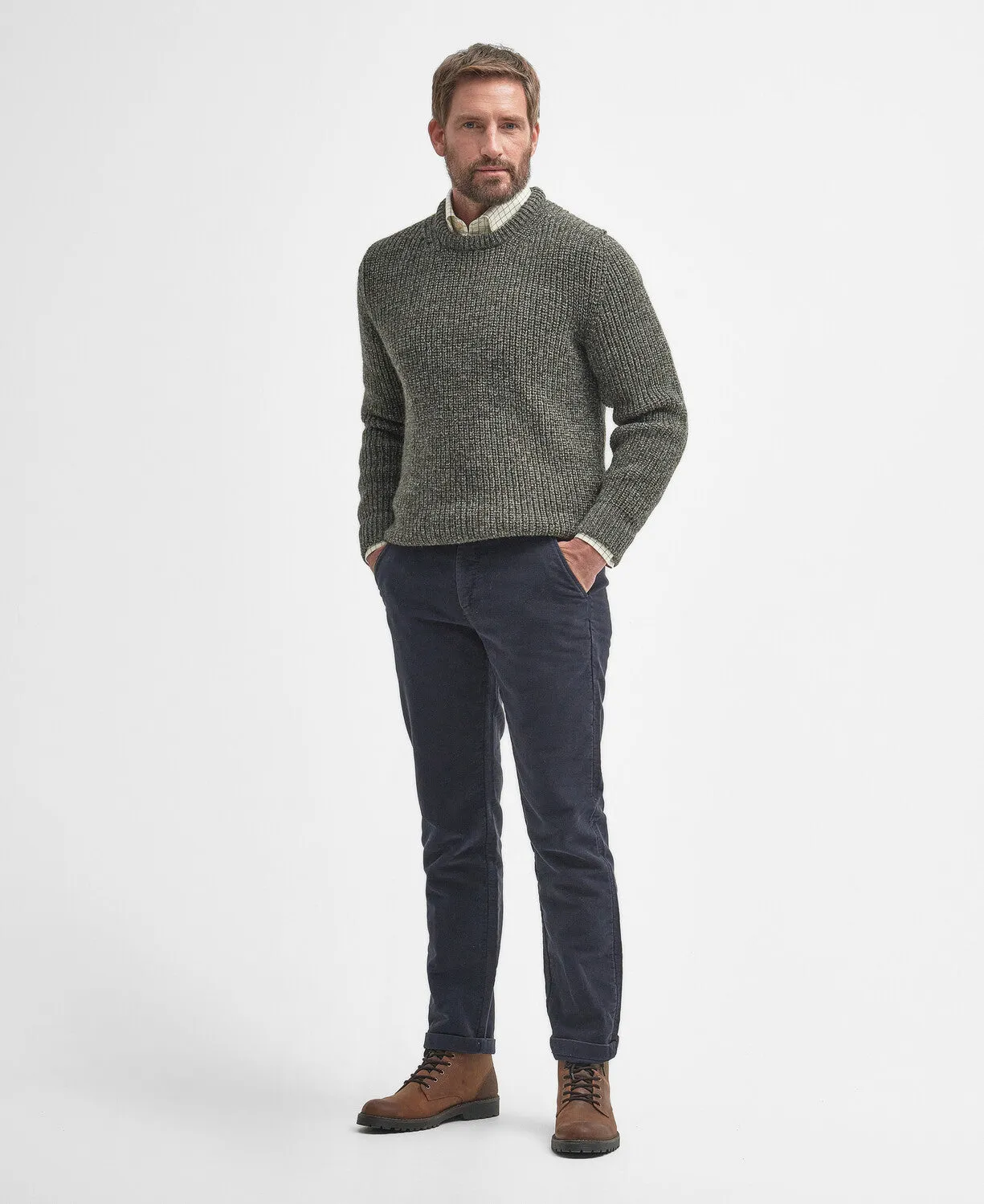 Barbour New Tyne Crew Neck Jumper