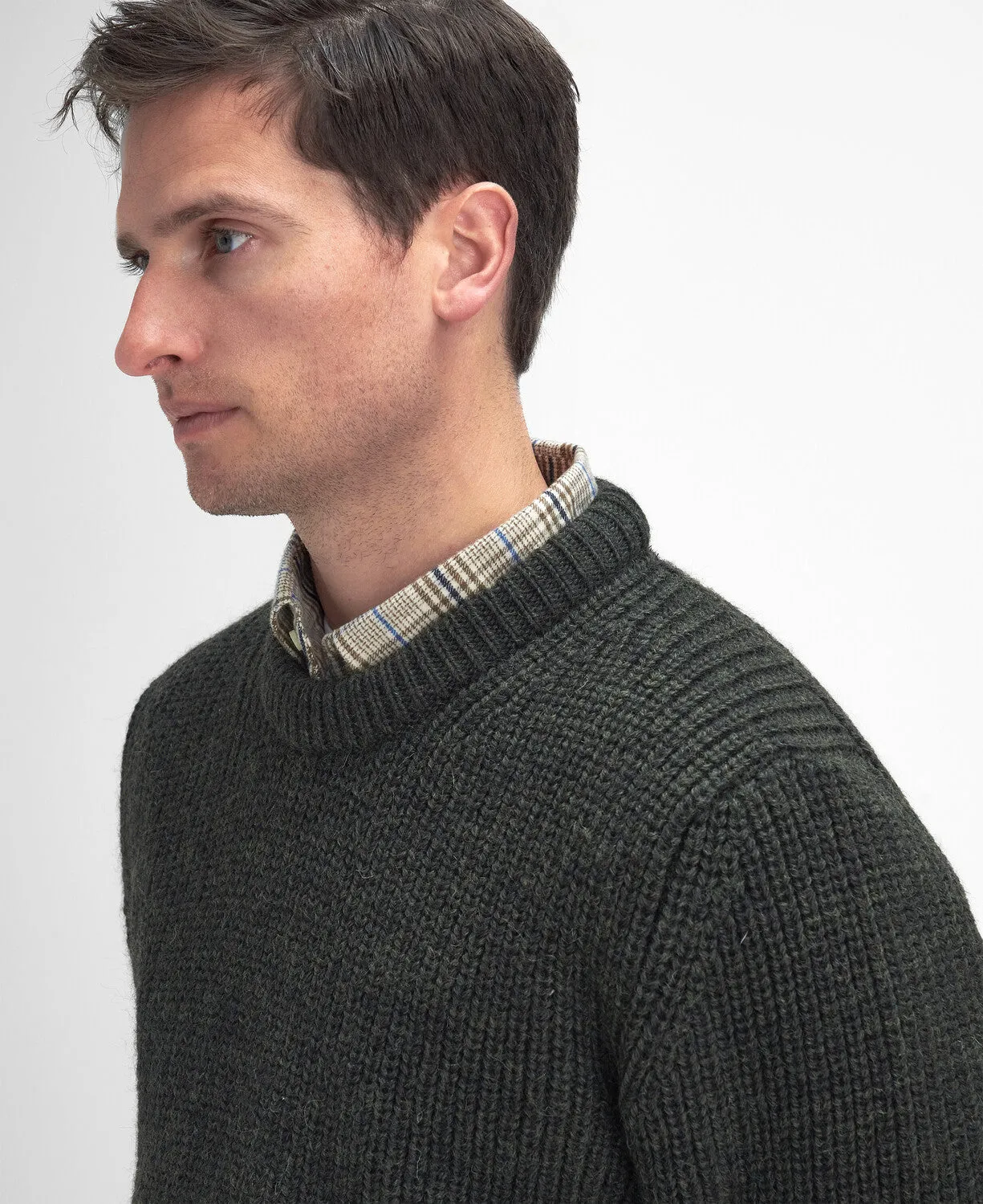 Barbour New Tyne Crew Neck Jumper
