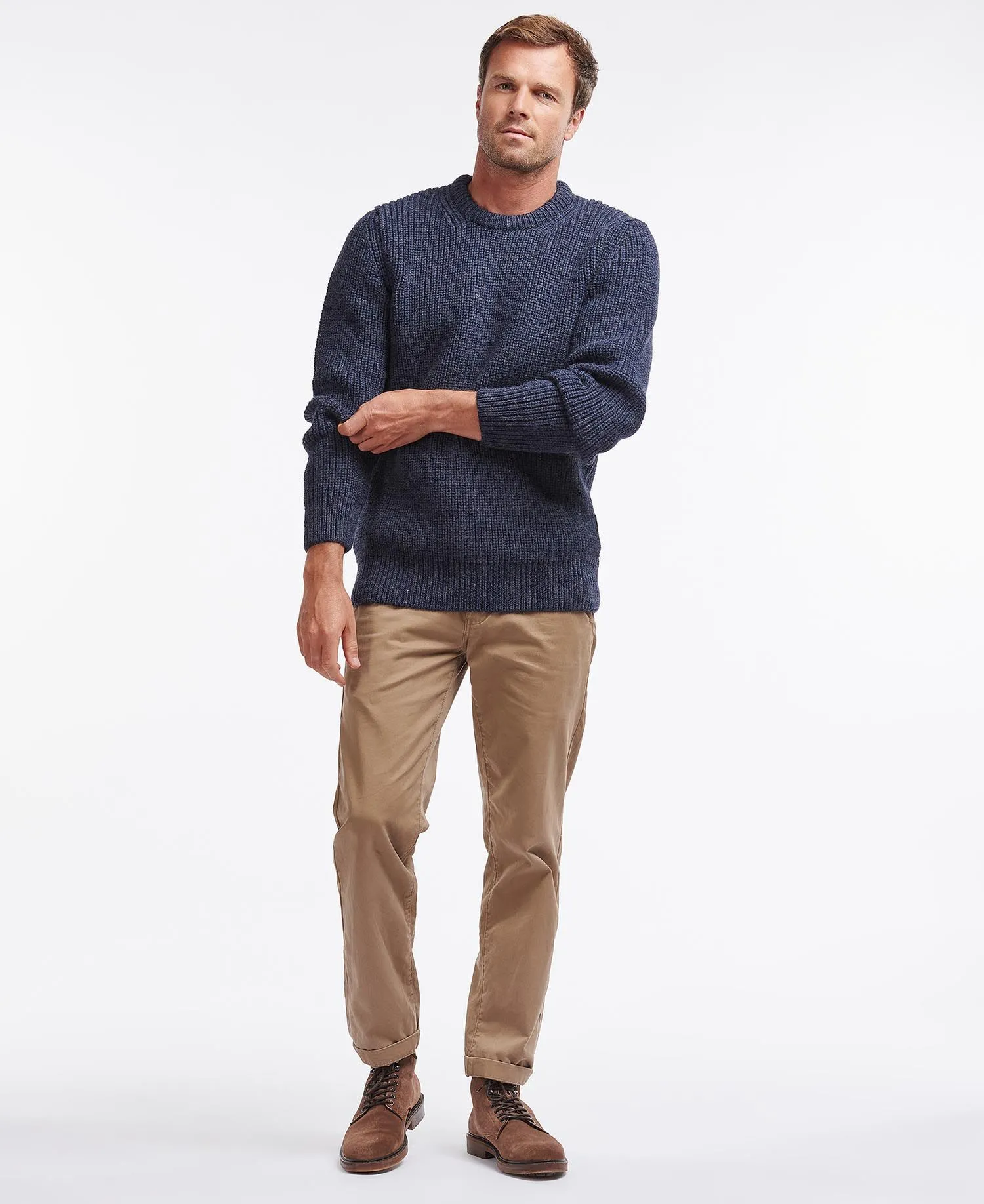 Barbour New Tyne Crew Neck Jumper