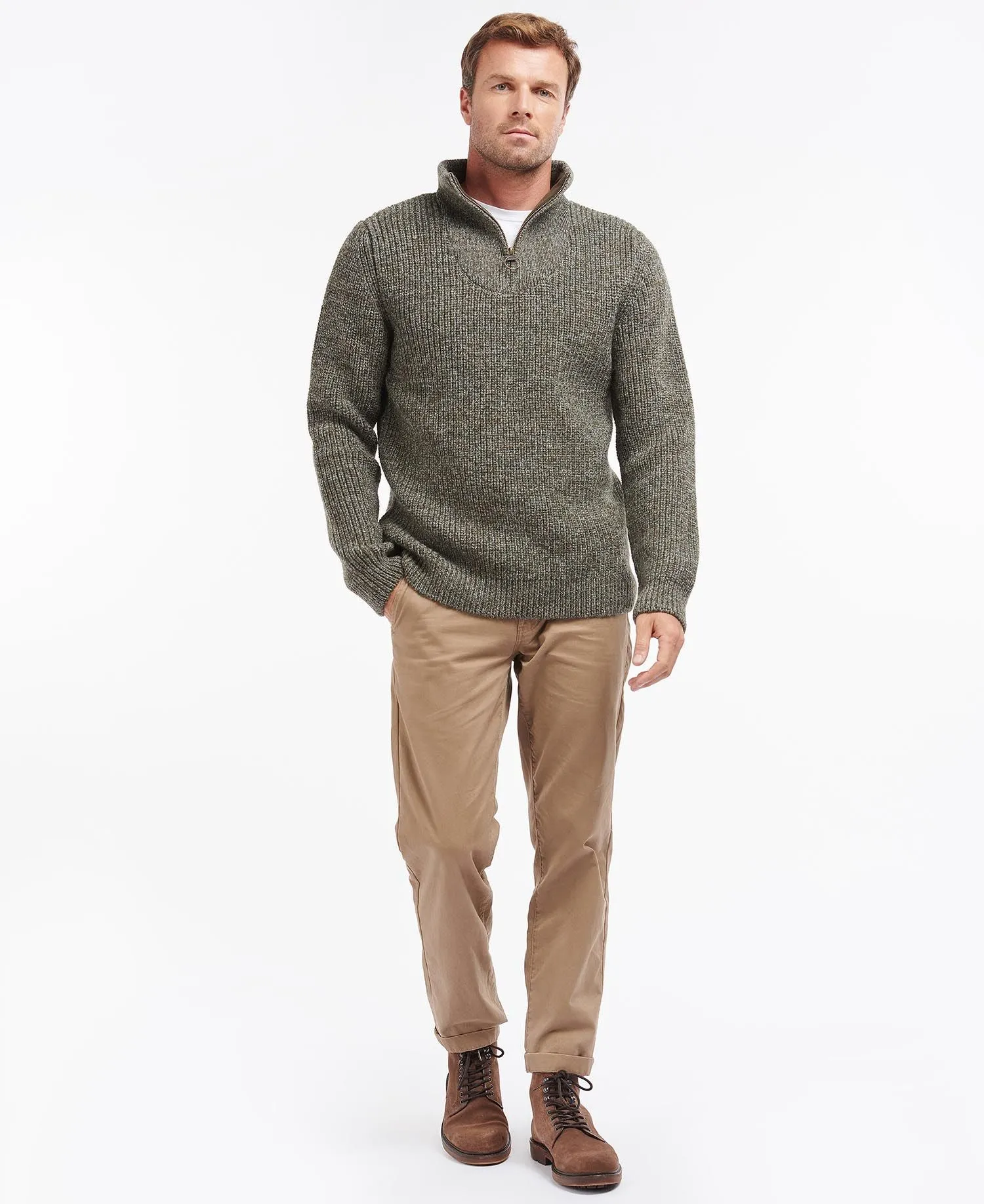 Barbour New Tyne Half Zip Jumper