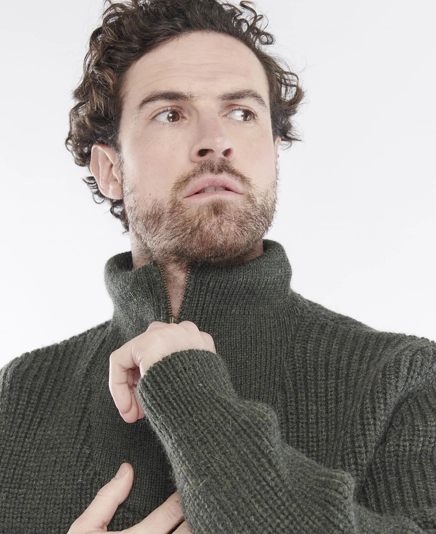 Barbour New Tyne Half Zip Jumper