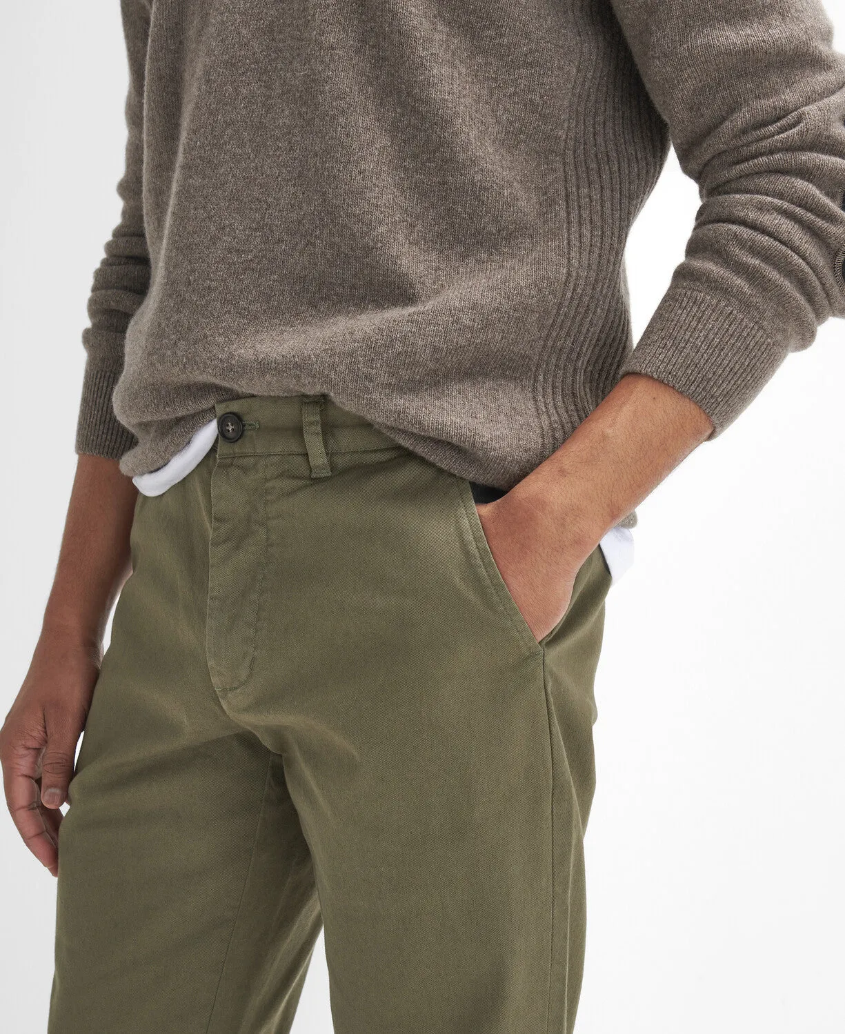 Barbour Washed Stretch Tailored Trousers