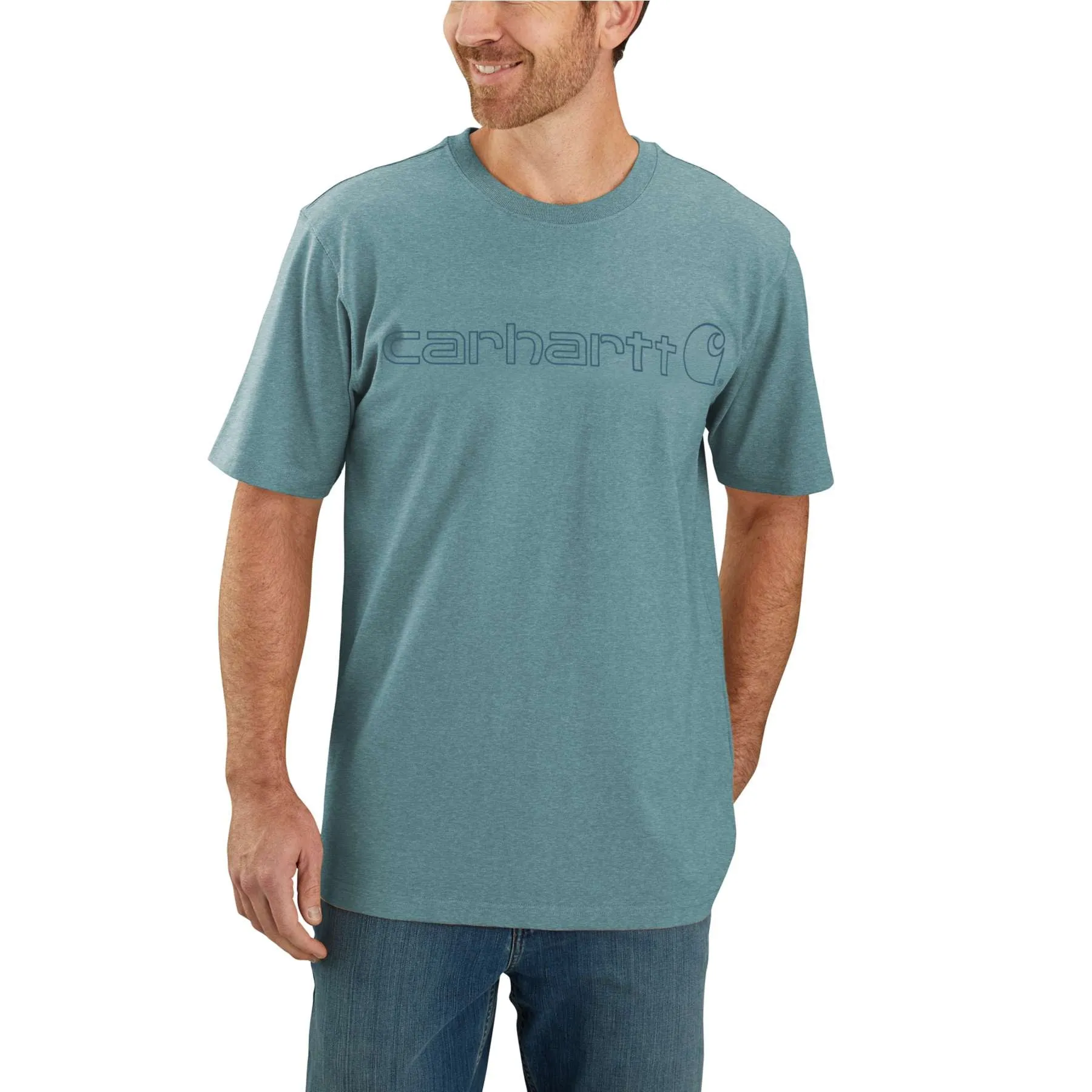 Carhartt Core Logo Workwear Short Sleeve T Shirt