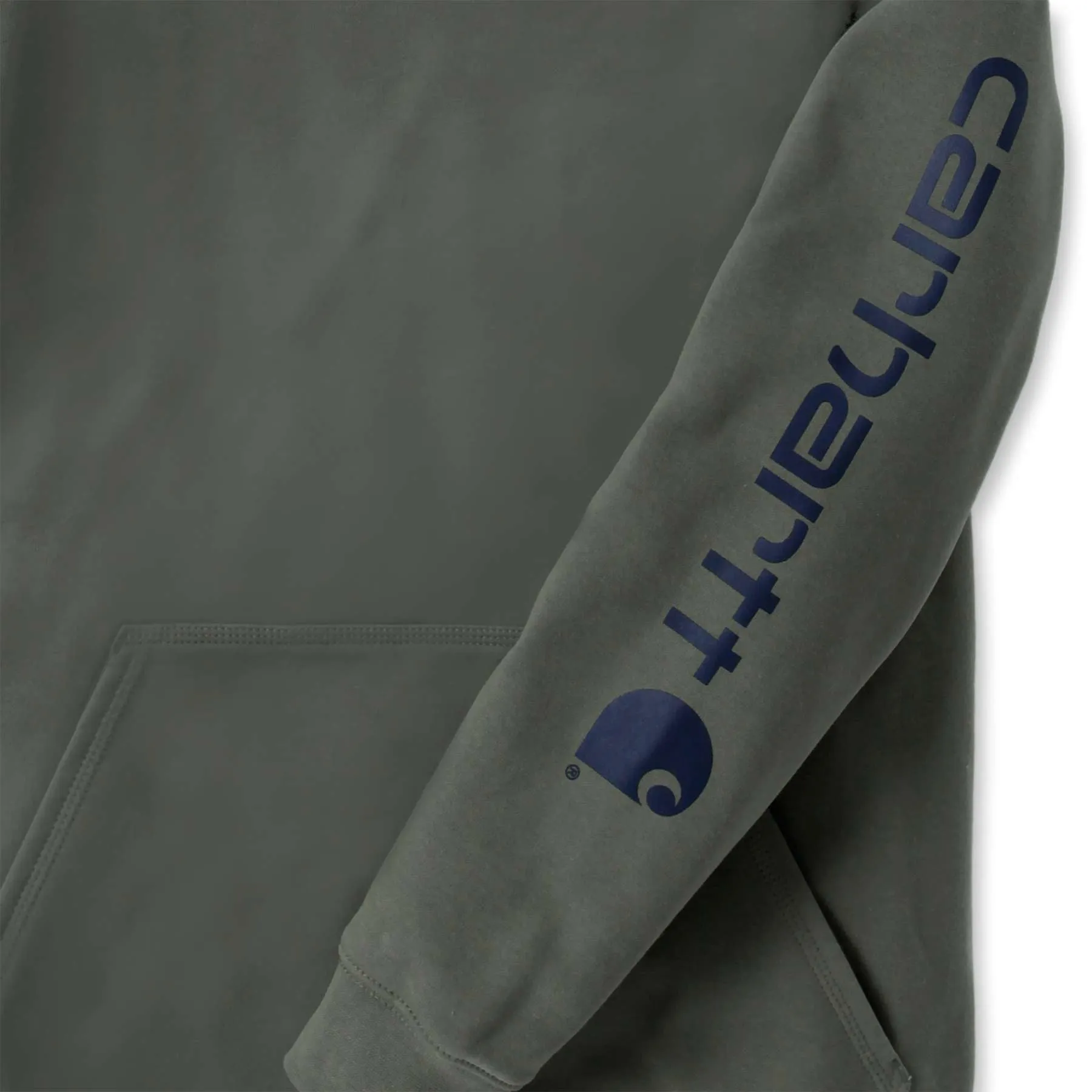Carhartt Midweight Sleeve Logo Hooded Sweatshirt
