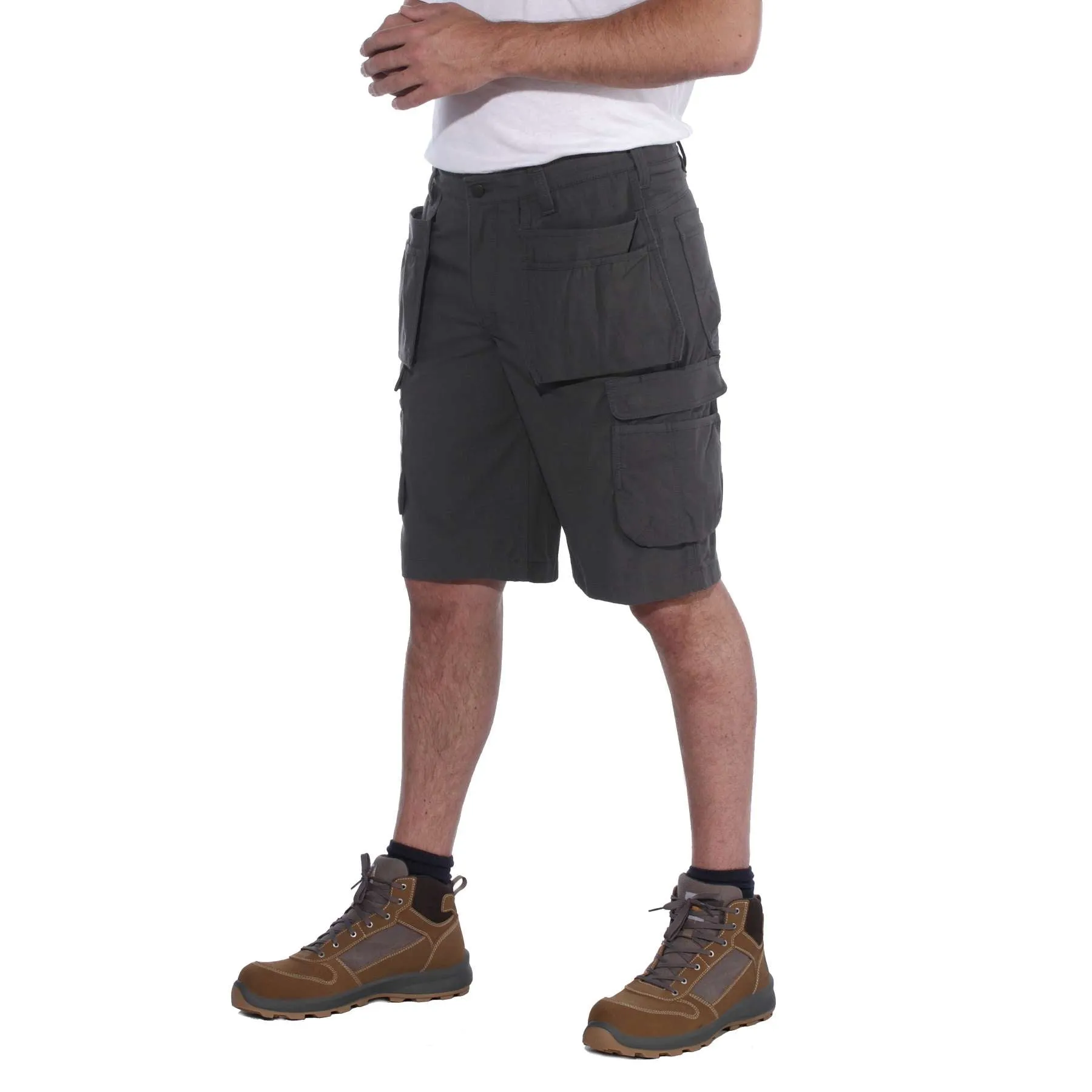 Carhartt Relaxed 12" Steel Rugged Flex Ripstop Cargo Short