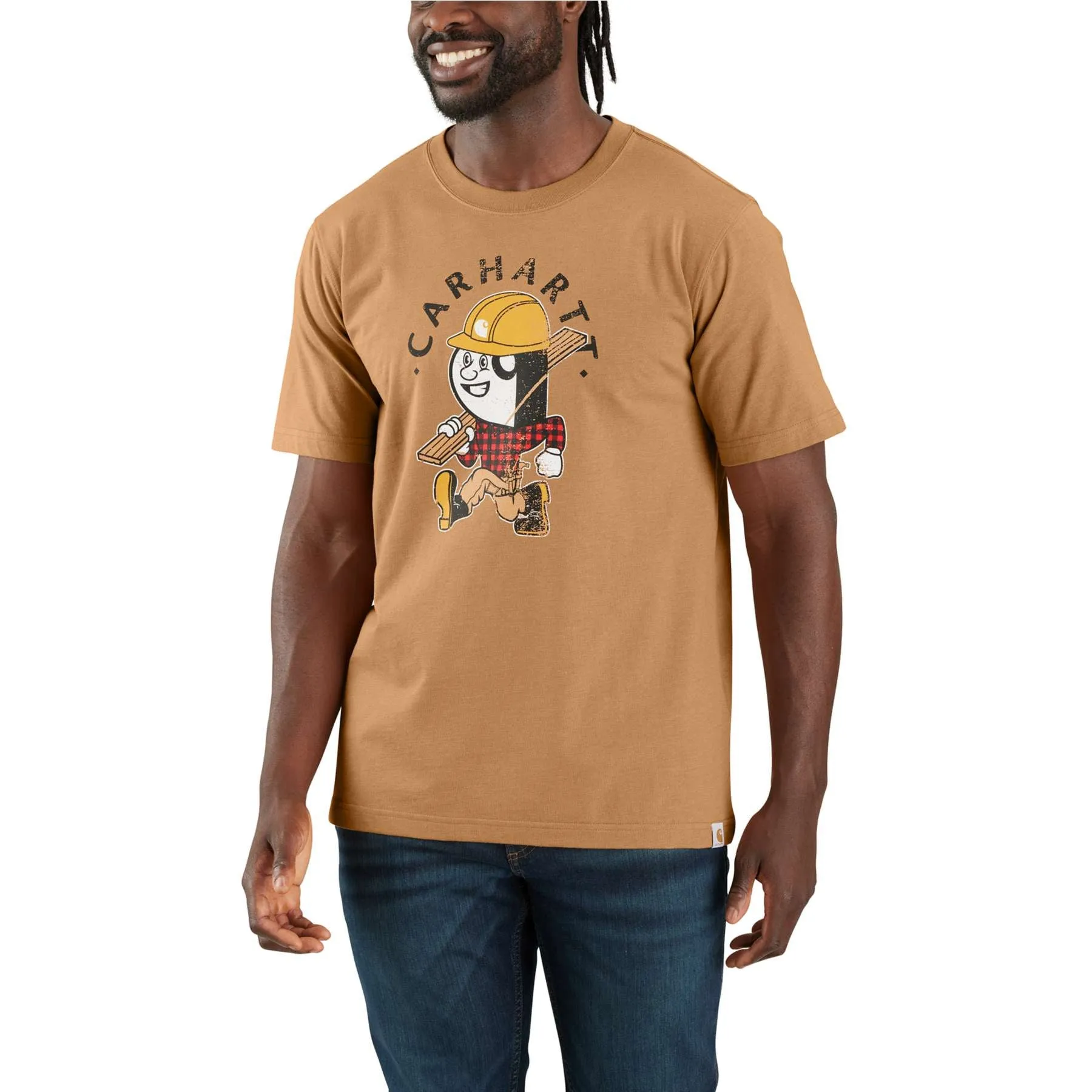 Carhartt Relaxed Fit Lightweight Short-Sleeve Carpenter Graphic T-Shirt
