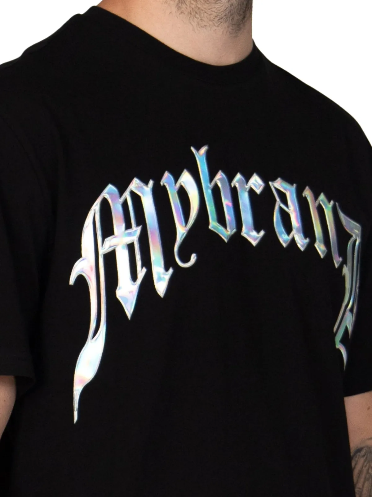 Chrome print mybrand black | BLACK