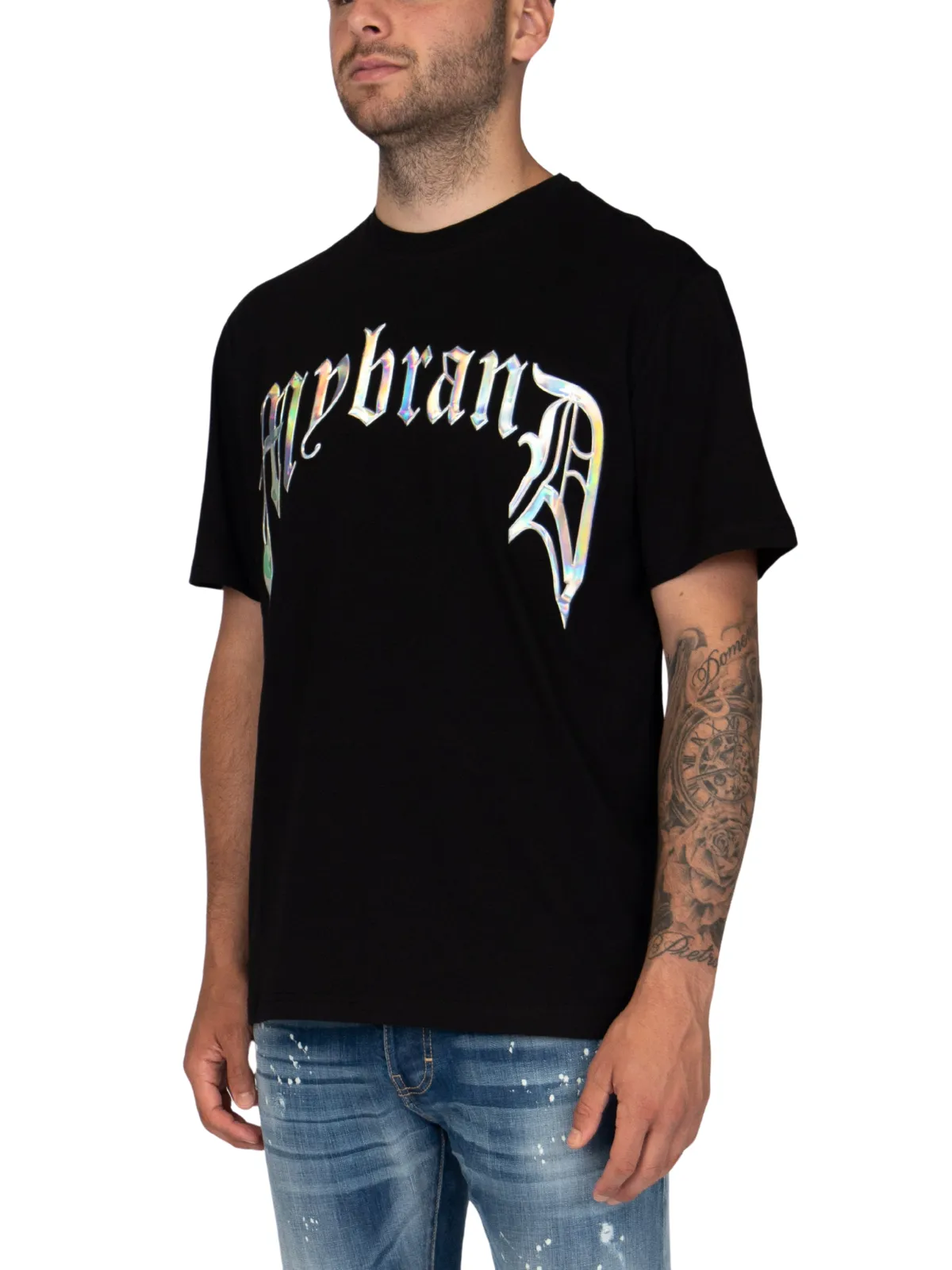 Chrome print mybrand black | BLACK