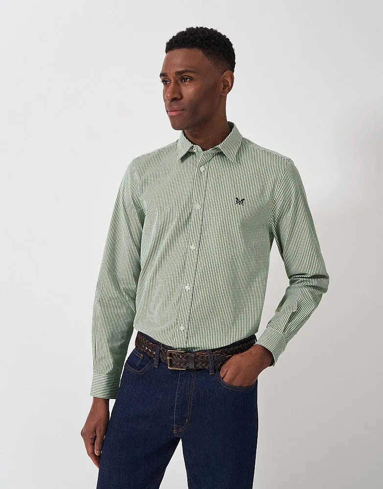 Crew Clothing Classic Fit Micro Gingham Shirt