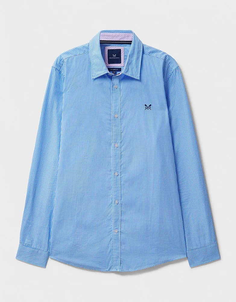 Crew Clothing Classic Fit Micro Gingham Shirt