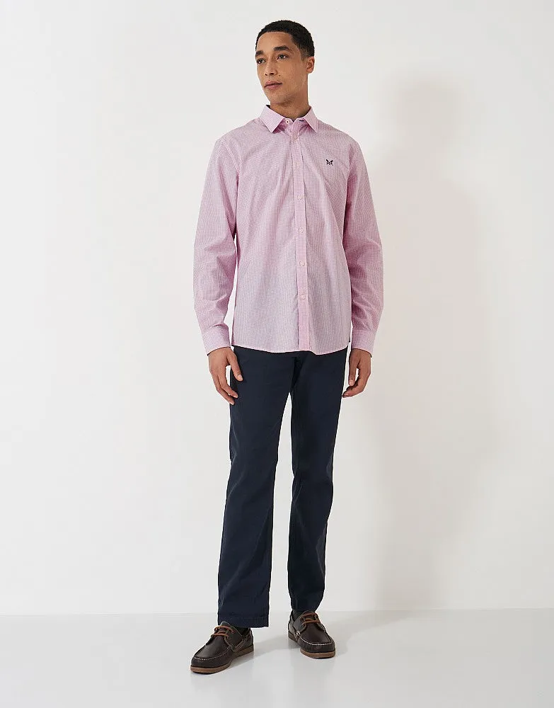 Crew Clothing Classic Fit Micro Gingham Shirt
