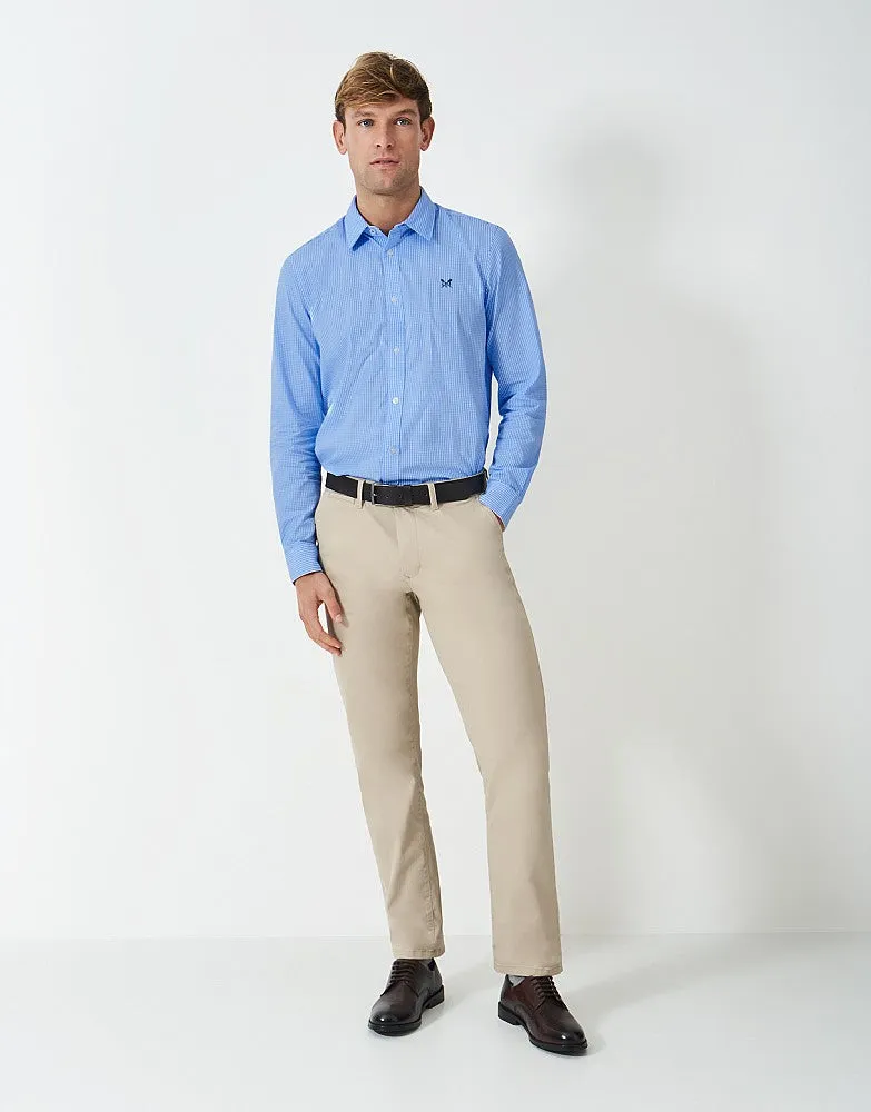Crew Clothing Classic Fit Micro Gingham Shirt