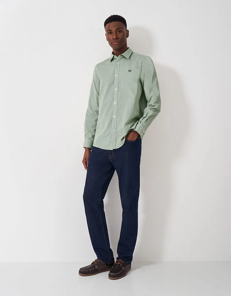Crew Clothing Classic Fit Micro Gingham Shirt