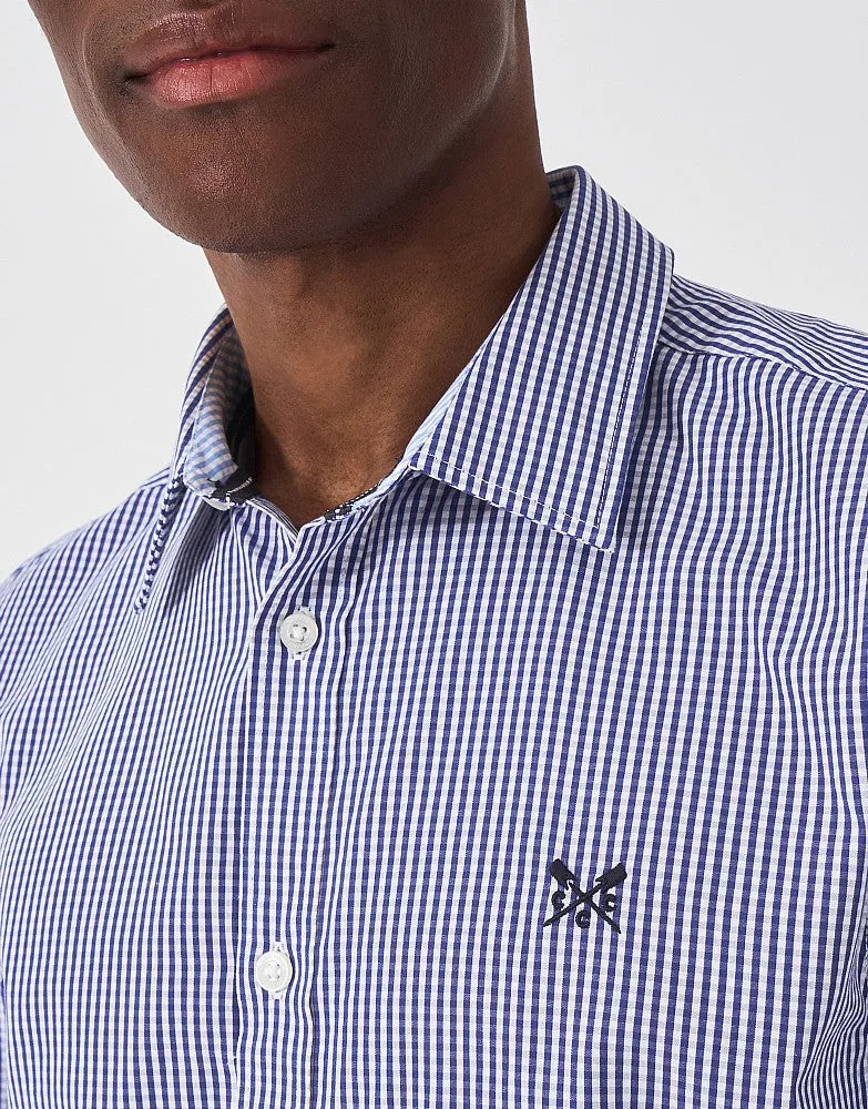 Crew Clothing Classic Fit Micro Gingham Shirt