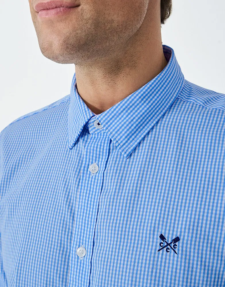 Crew Clothing Classic Fit Micro Gingham Shirt