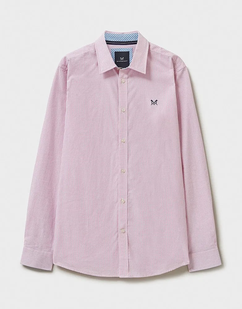 Crew Clothing Classic Fit Micro Gingham Shirt