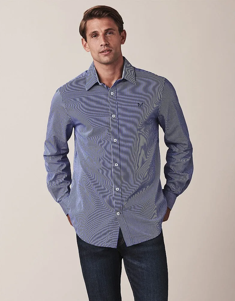 Crew Clothing Classic Fit Micro Stripe Shirt