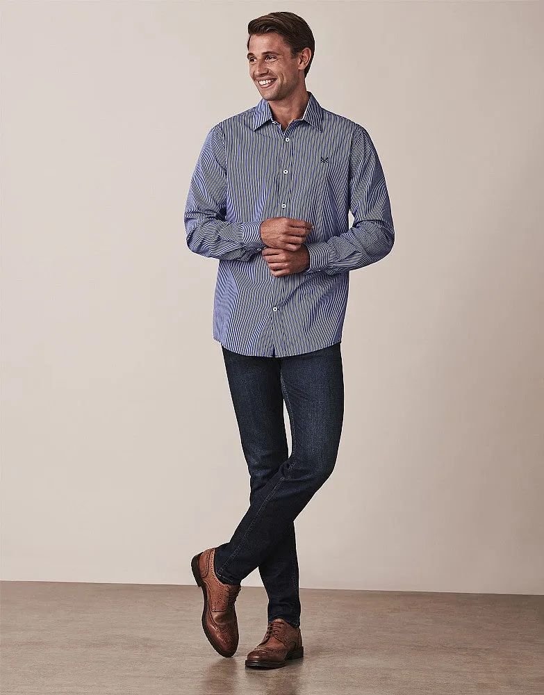 Crew Clothing Classic Fit Micro Stripe Shirt