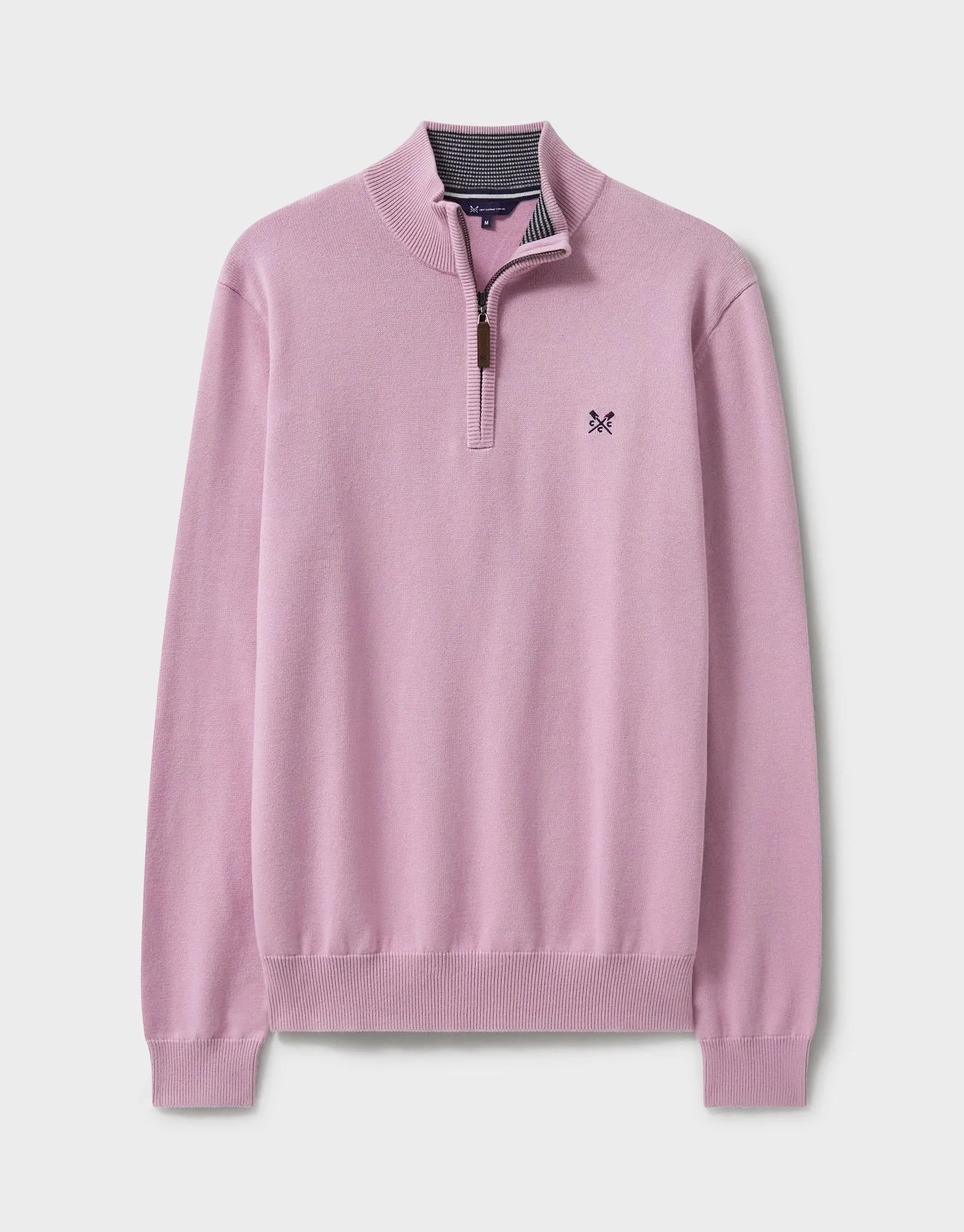 Crew Clothing Classic Half Zip Knit Jumper