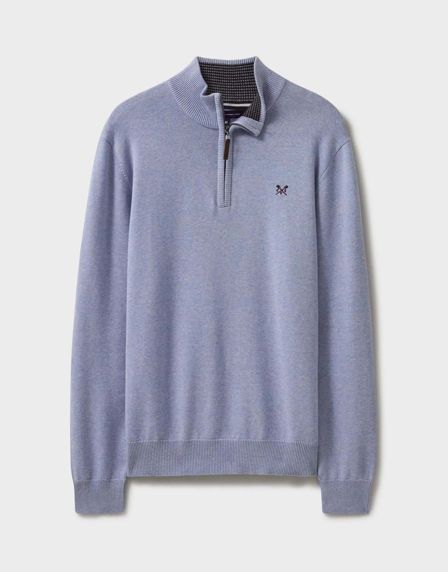 Crew Clothing Classic Half Zip Knit Jumper