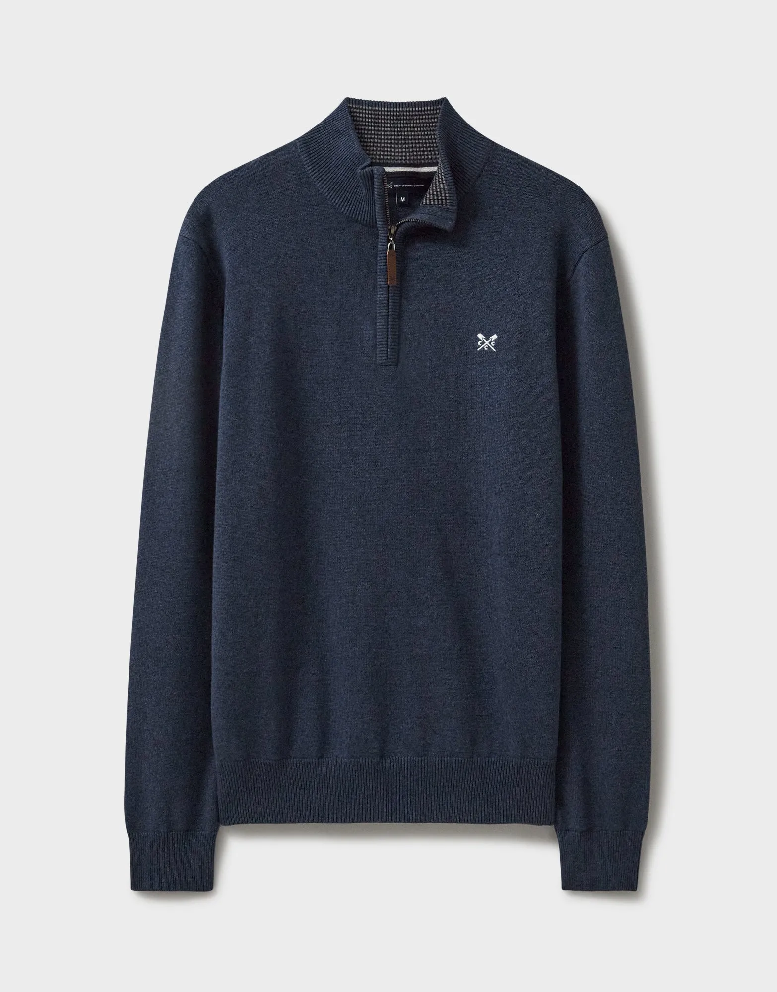 Crew Clothing Classic Half Zip Knit Jumper