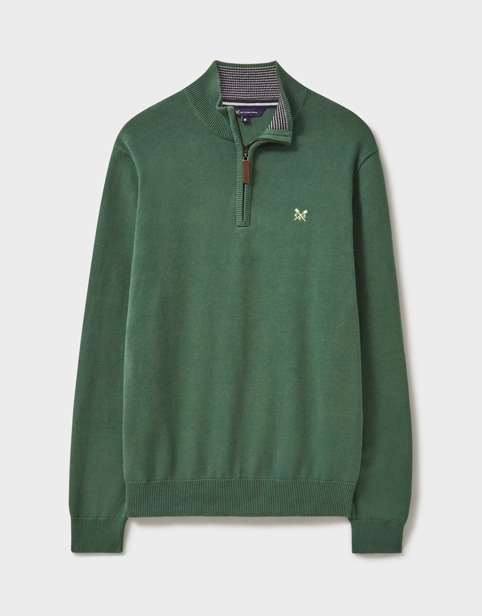 Crew Clothing Classic Half Zip Knit Jumper