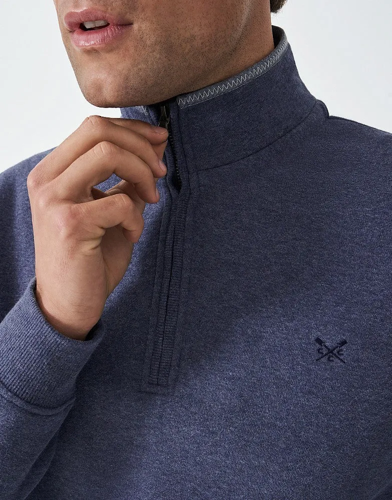 Crew Clothing Classic Half Zip Sweatshirt